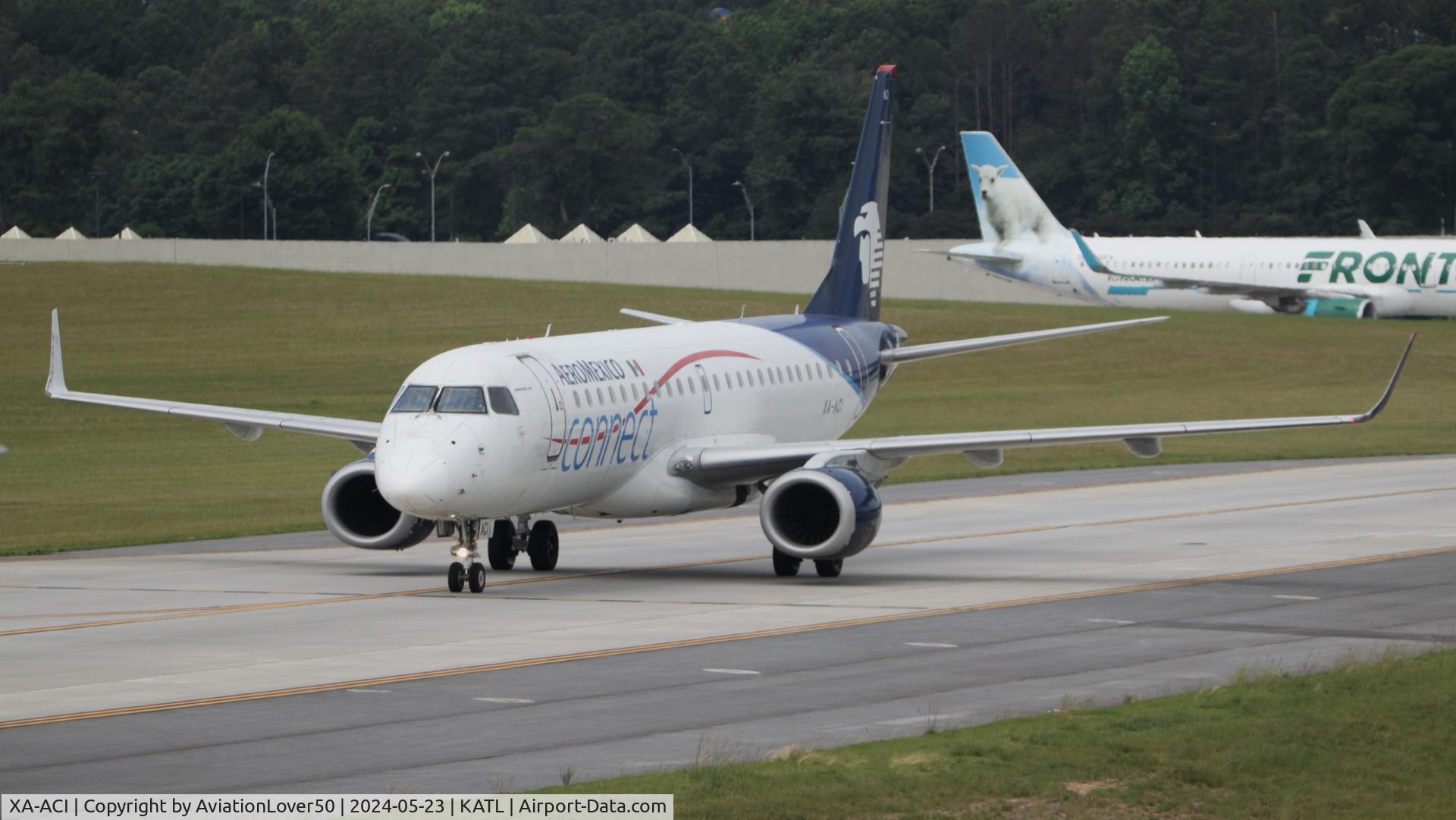 XA-ACI, 2012 Embraer 190LR (ERJ-190-100LR) C/N 19000525, Aeromexico Connect E190