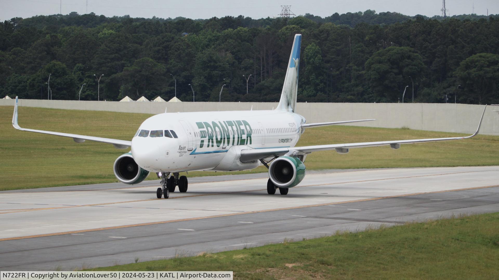 N722FR, 2018 Airbus A321-211 C/N 8579, Frontier A321