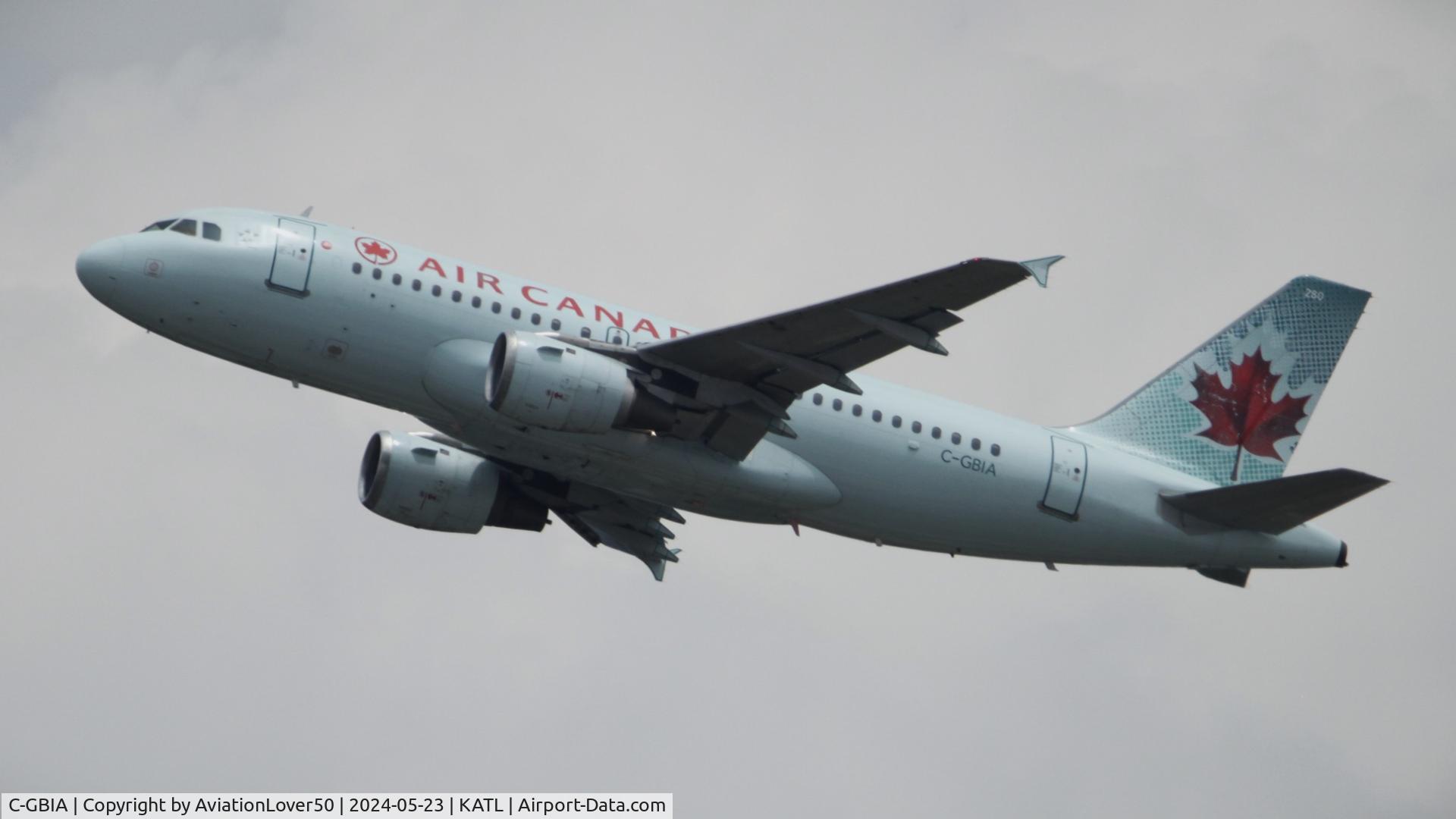 C-GBIA, 1998 Airbus A319-114 C/N 817, Air Canada A319