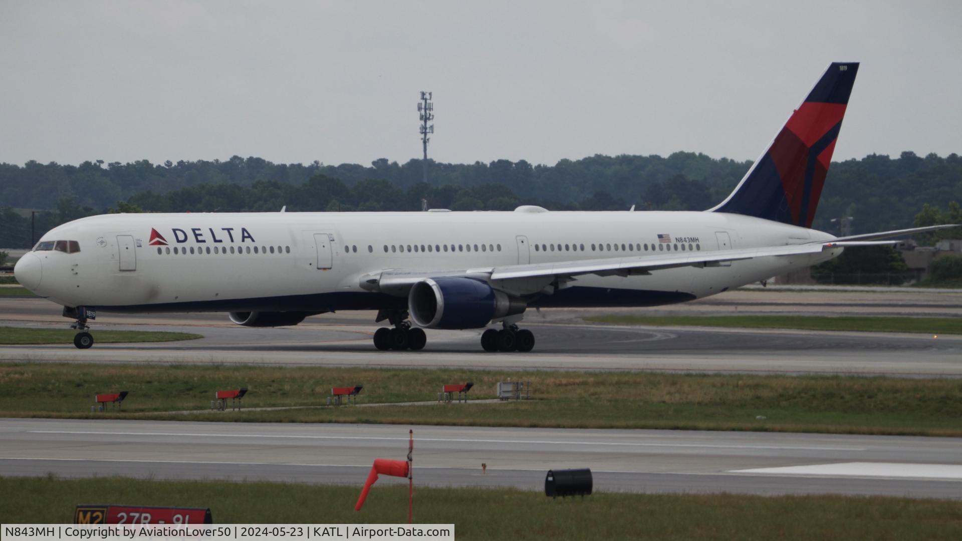N843MH, 2002 Boeing 767-432/ER C/N 29716, Delta 764
