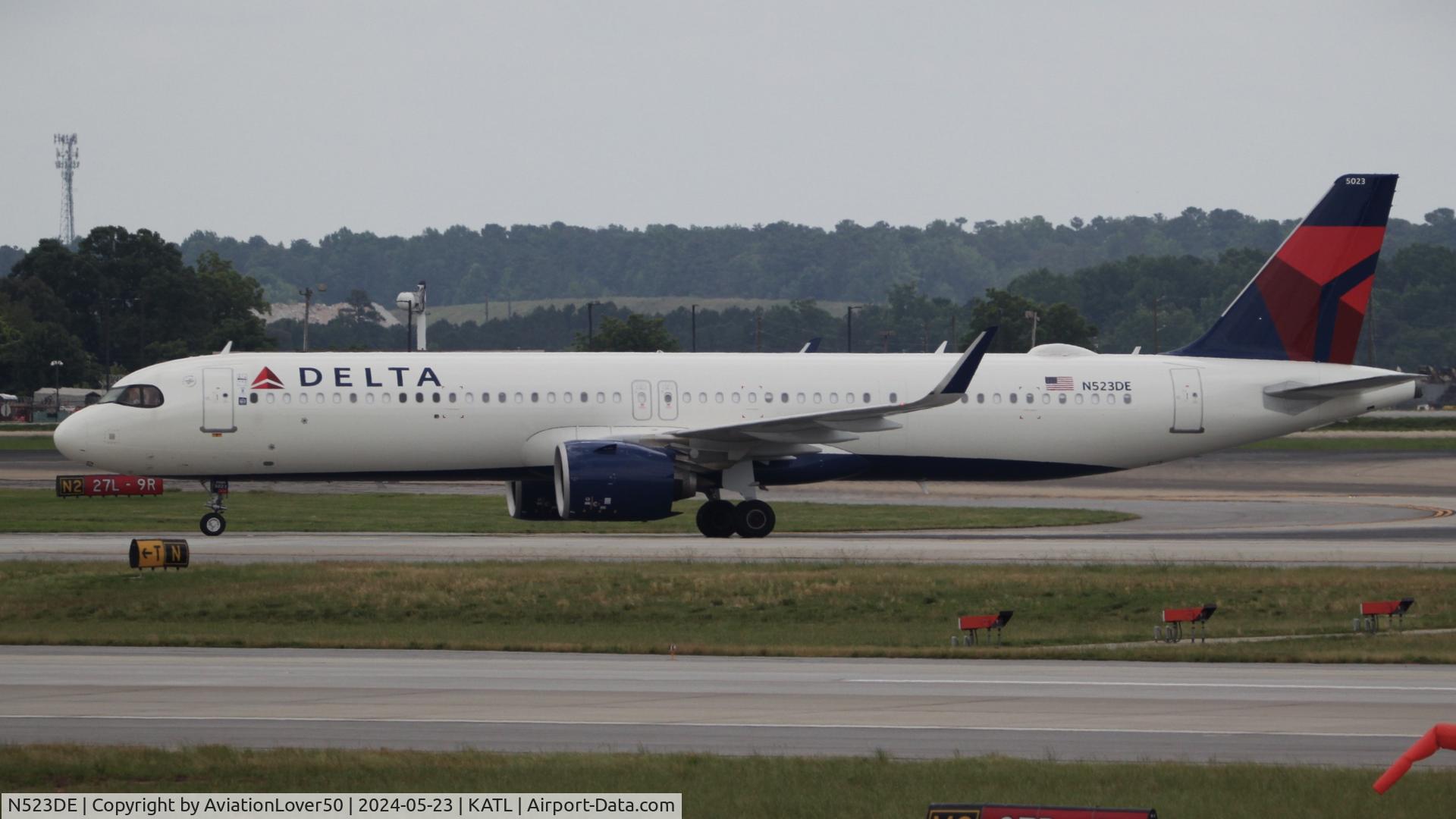 N523DE, 2023 Airbus A321-271NX C/N 11236, Delta A21N