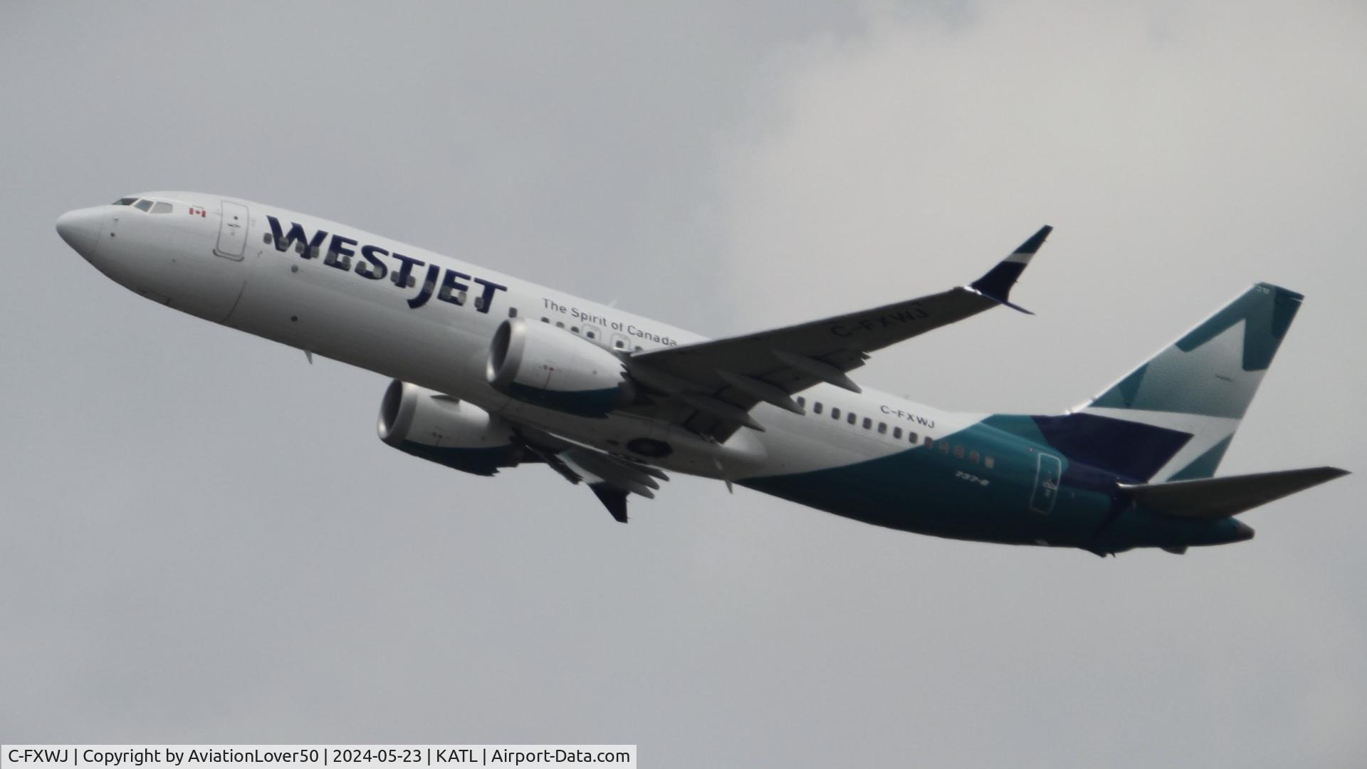 C-FXWJ, 2022 Boeing 737 MAX 8 C/N 60546, WestJet 737 MAX 8