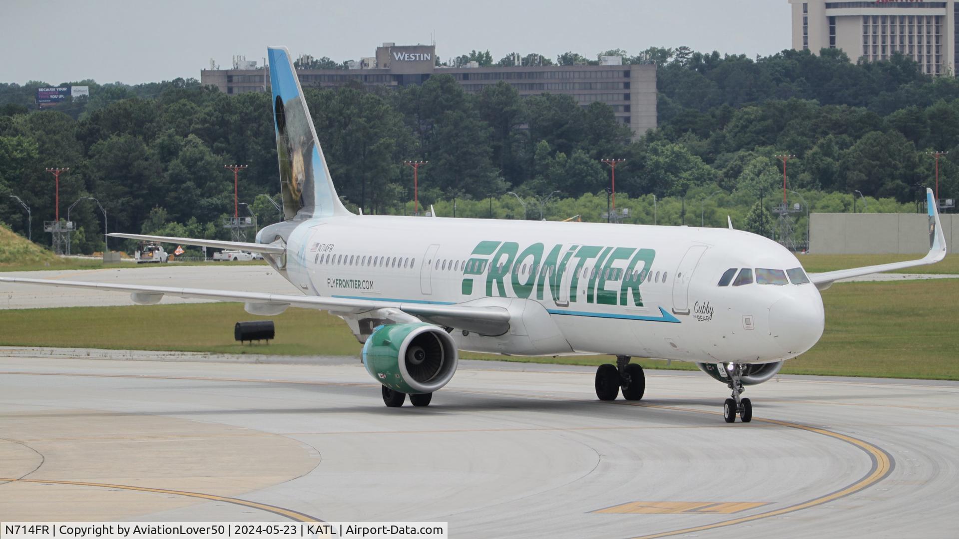 N714FR, 2016 Airbus A321-211 C/N 7294, Frontier A321