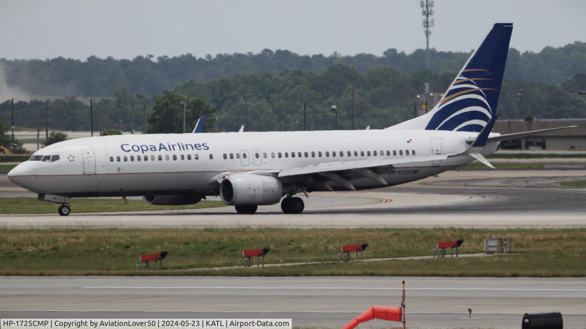HP-1725CMP, 2011 Boeing 737-8V3 C/N 38102, Copa 738