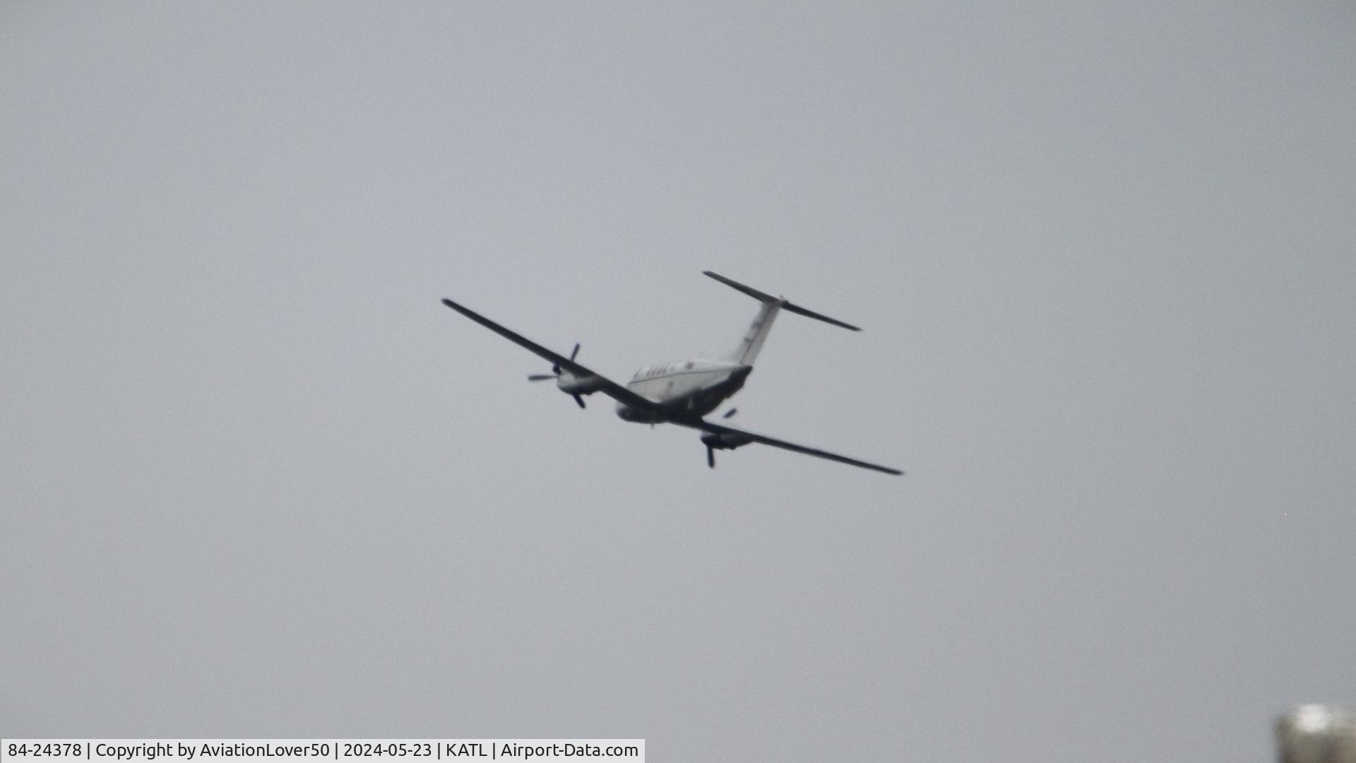 84-24378, 1984 Beech C-12U Huron C/N BP-49, US Army C-12U