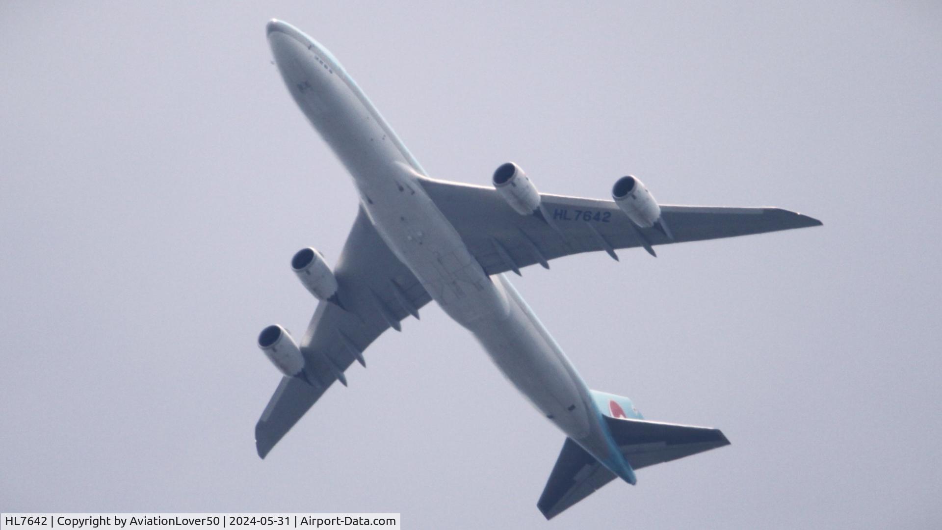 HL7642, 2017 Boeing 747-8 C/N 60409, Korean 748