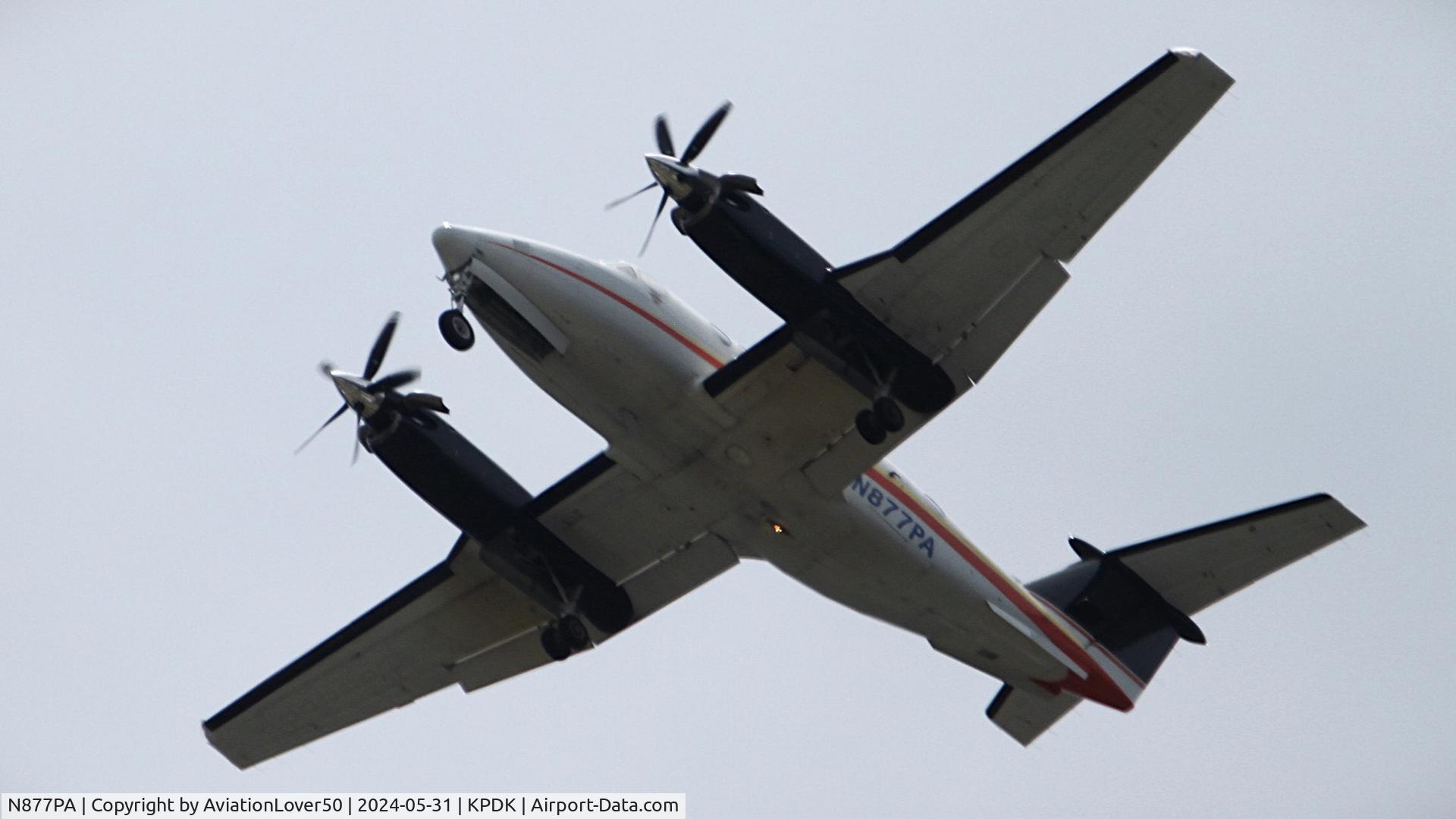 N877PA, Beech B200 King Air C/N BB-1844, Super King Air B200
