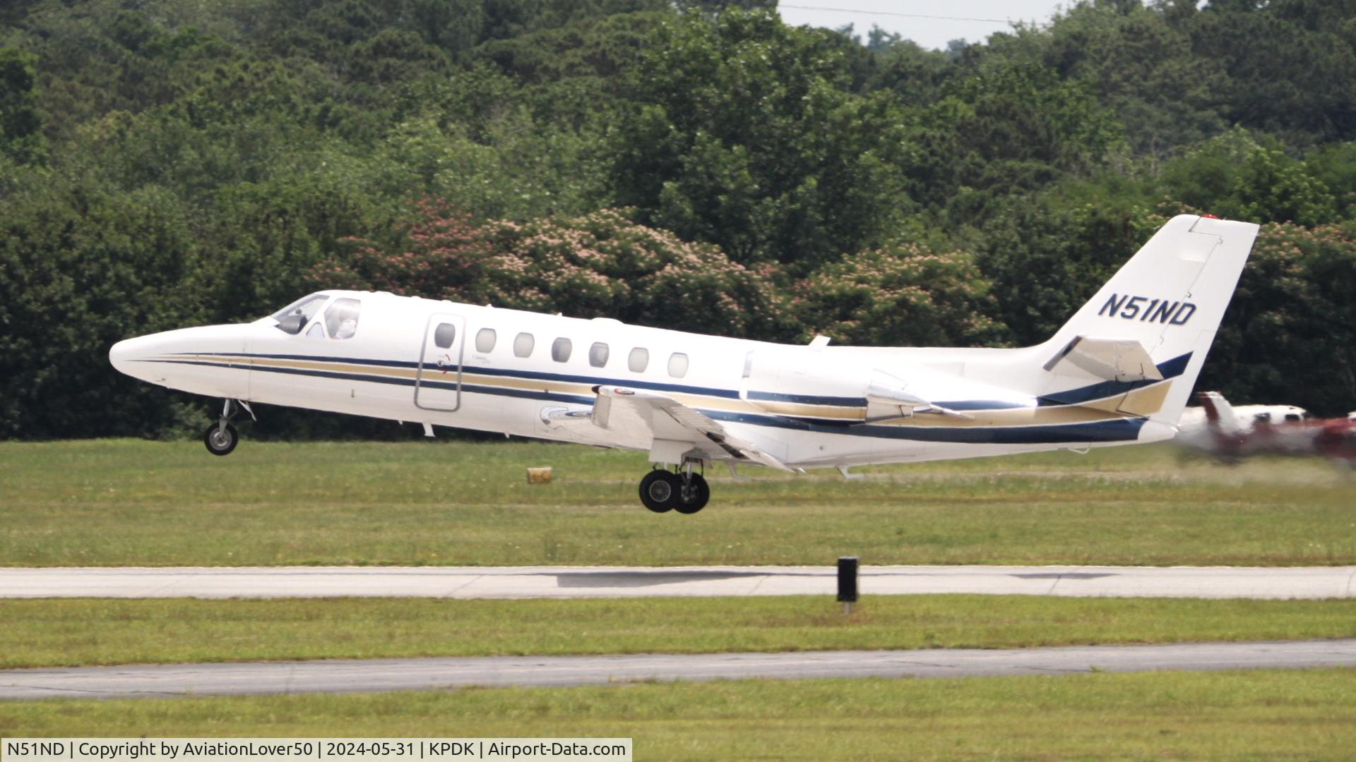 N51ND, 1996 Cessna 560 C/N 560-0364, Citation Ultra