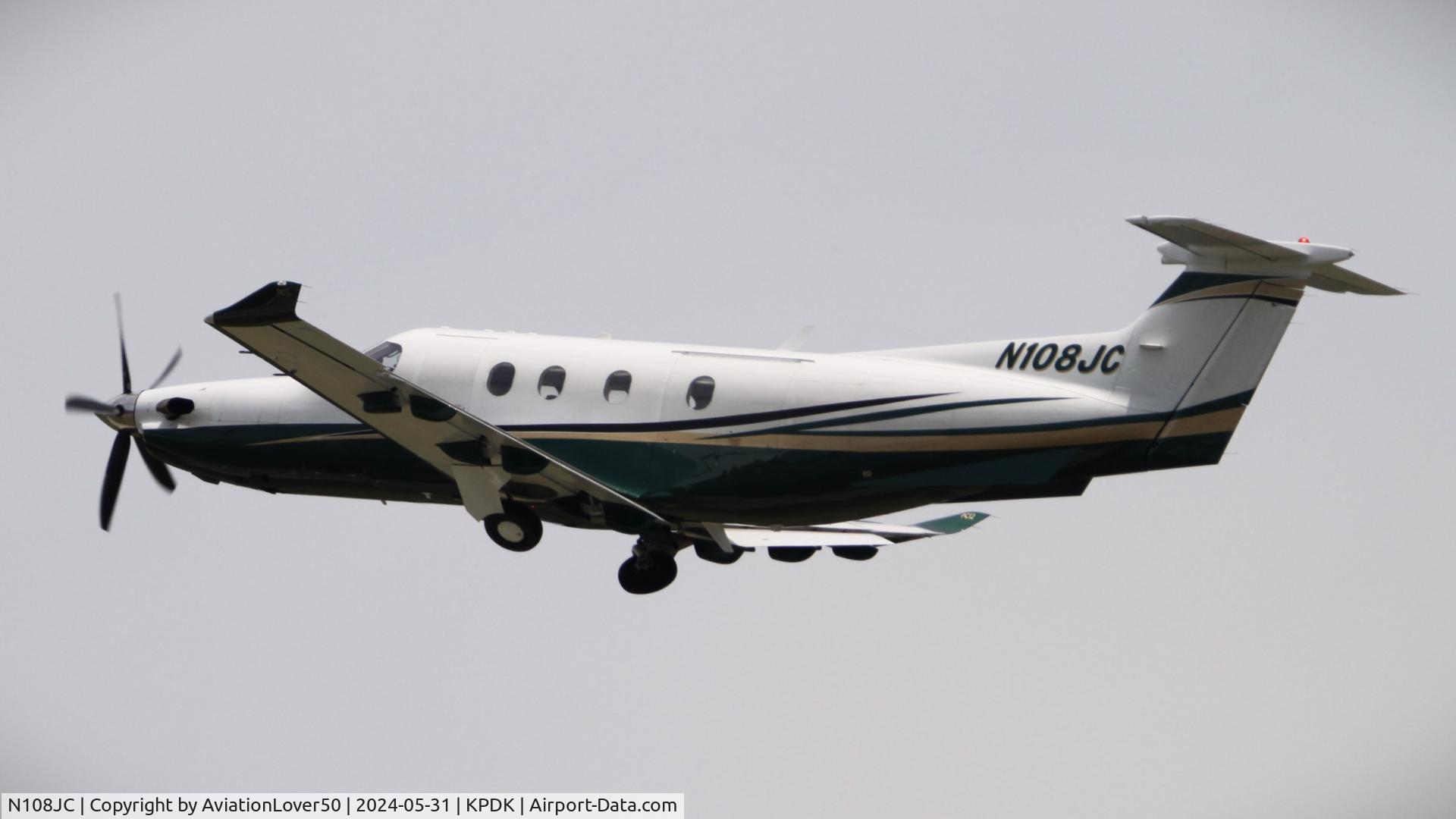 N108JC, 2008 Pilatus PC-12/47 C/N 883, PC-12/47