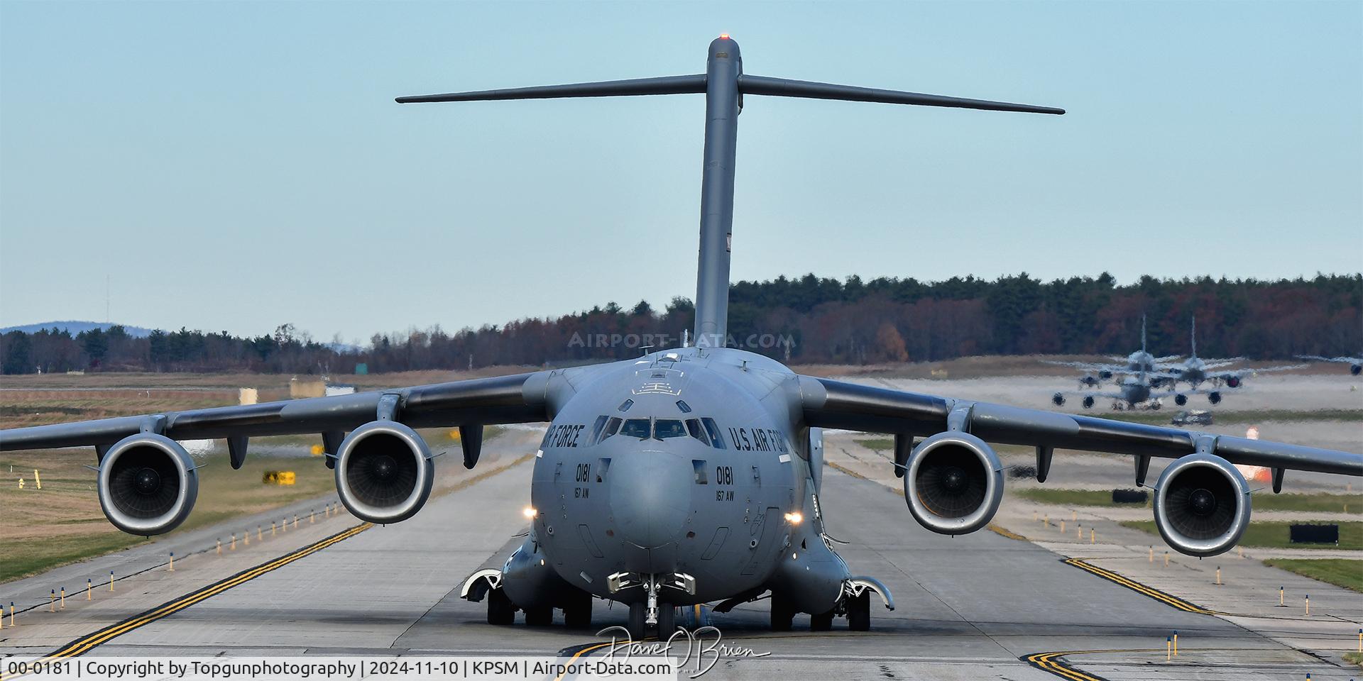 00-0181, 2000 Boeing C-17A Globemaster III C/N 50089/F088/P81, REACH817 out of Martinsville, WV