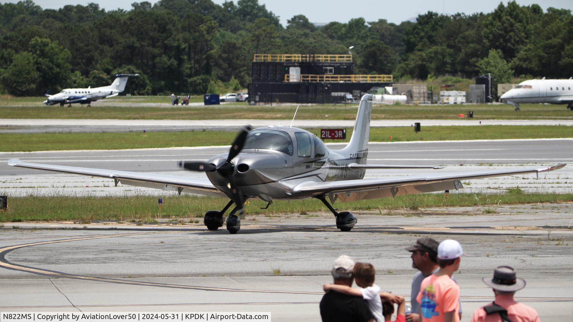 N822MS, 2019 Cirrus SR22 C/N 4849, SR22