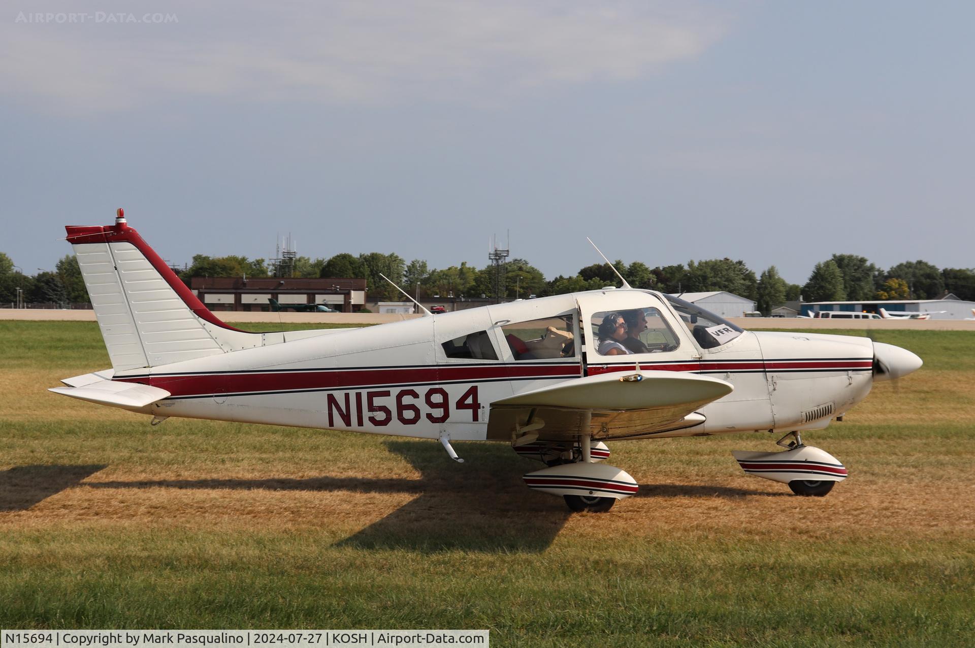 N15694, 1972 Piper PA-28-180 C/N 28-7305119, Piper PA-28-180