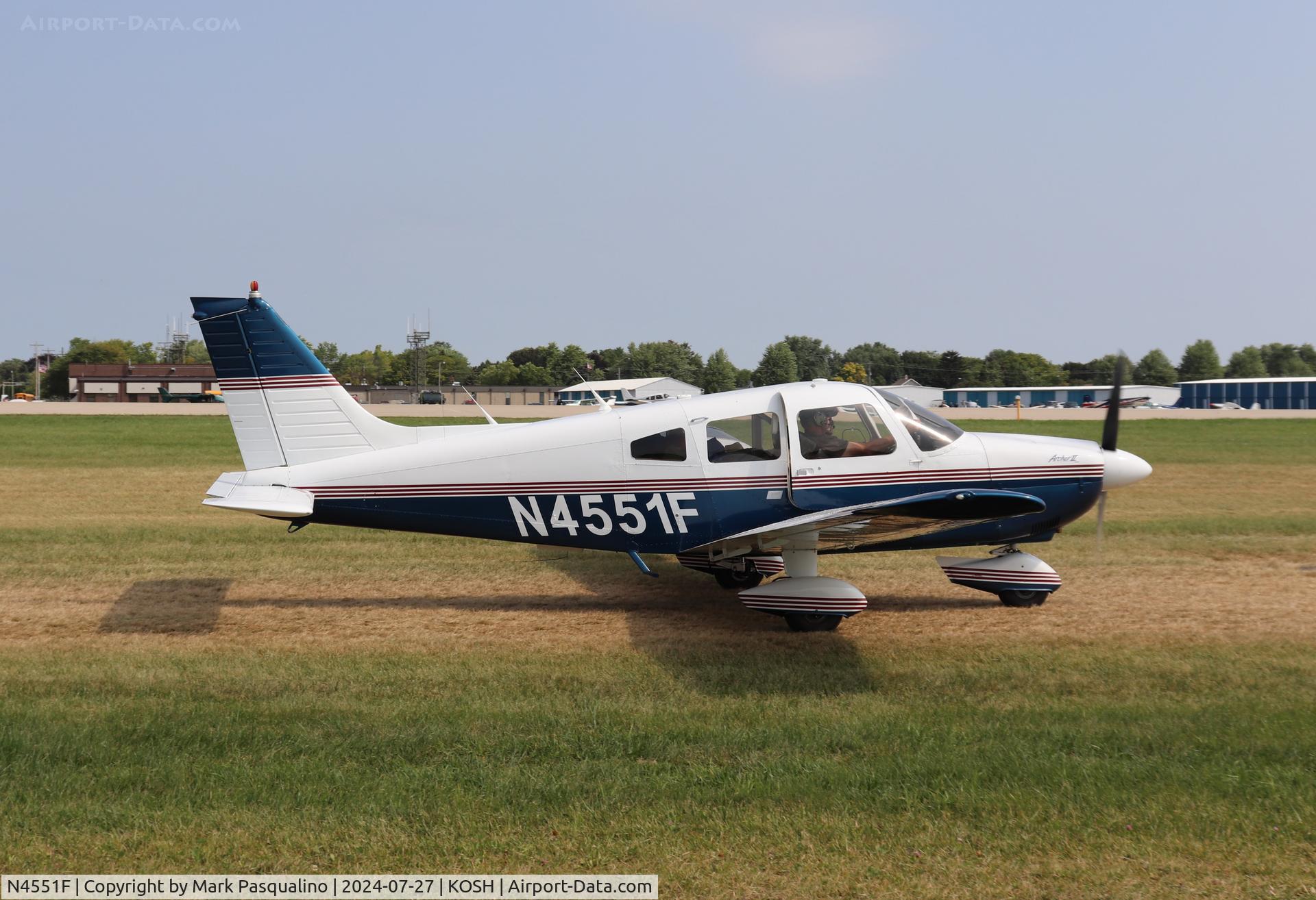 N4551F, 1976 Piper PA-28-181 Archer C/N 28-7790044, Piper PA-28-181