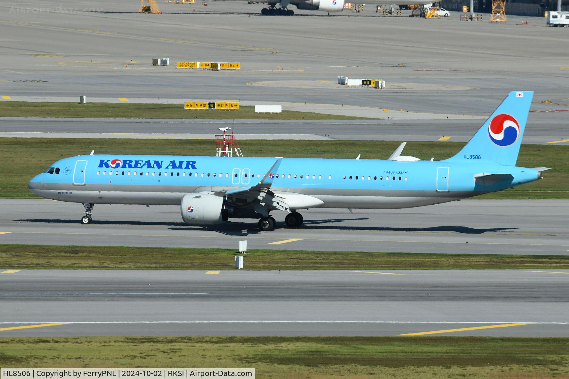 HL8506, 2022 Airbus A321-272NX C/N 11094, Arrival of Korean A321N