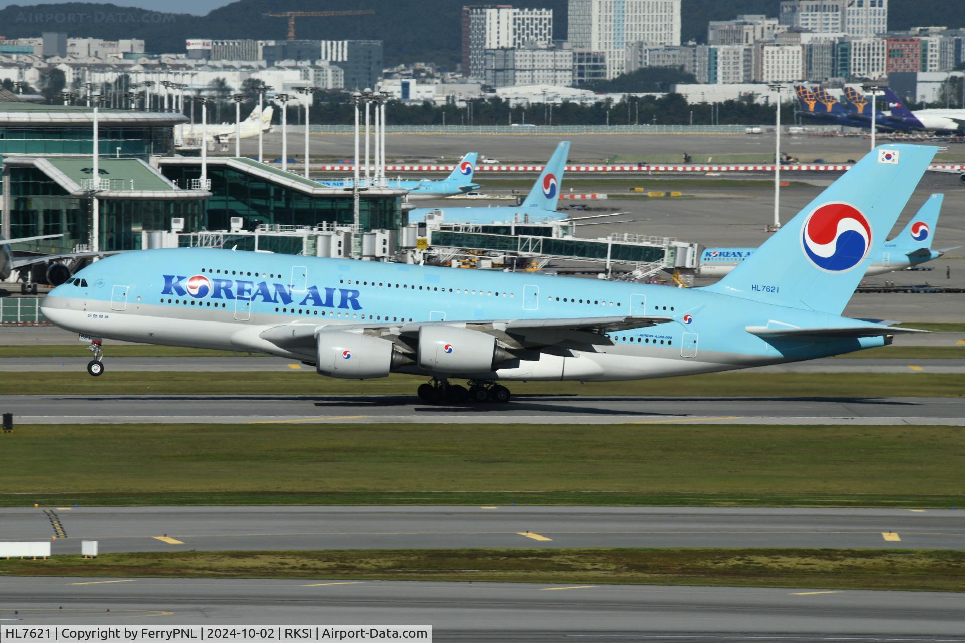 HL7621, 2012 Airbus A380-861 C/N 0126, Korean A388 rotating