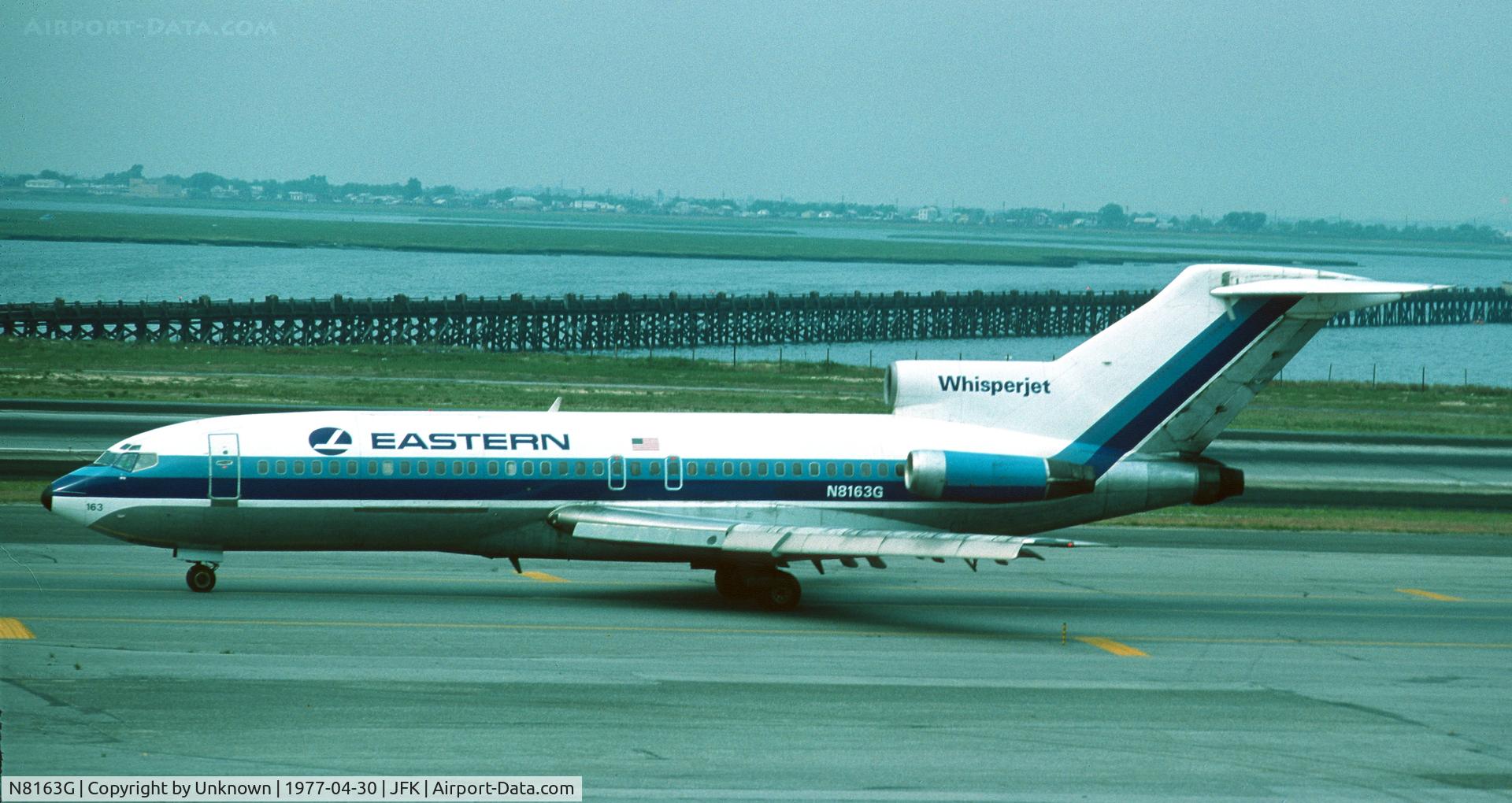 N8163G, 1967 Boeing 727-25C C/N 19719, JFK.5.1977