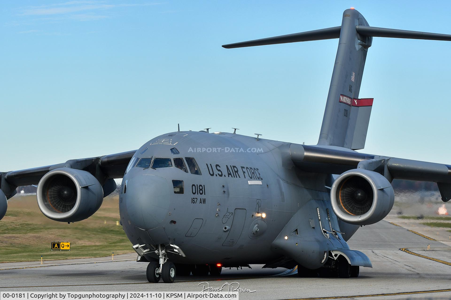 00-0181, 2000 Boeing C-17A Globemaster III C/N 50089/F088/P81, REACH817