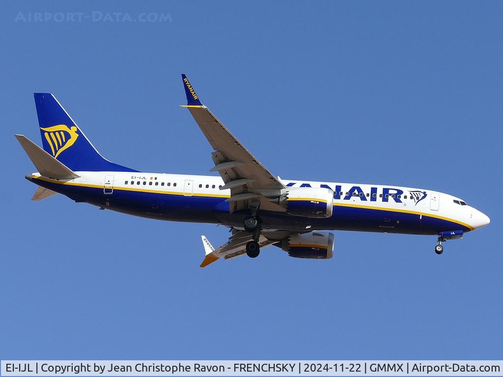 EI-IJL, 2024 Boeing 737-8200 C/N 67110	8900, Madrid (MAD)	Marrakesh (RAK)	FR6721