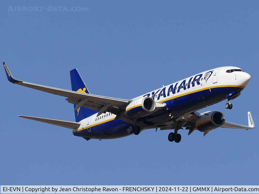 EI-EVN, 2012 Boeing 737-8AS C/N 40294, London (STN)	Marrakesh (RAK)	RK3556