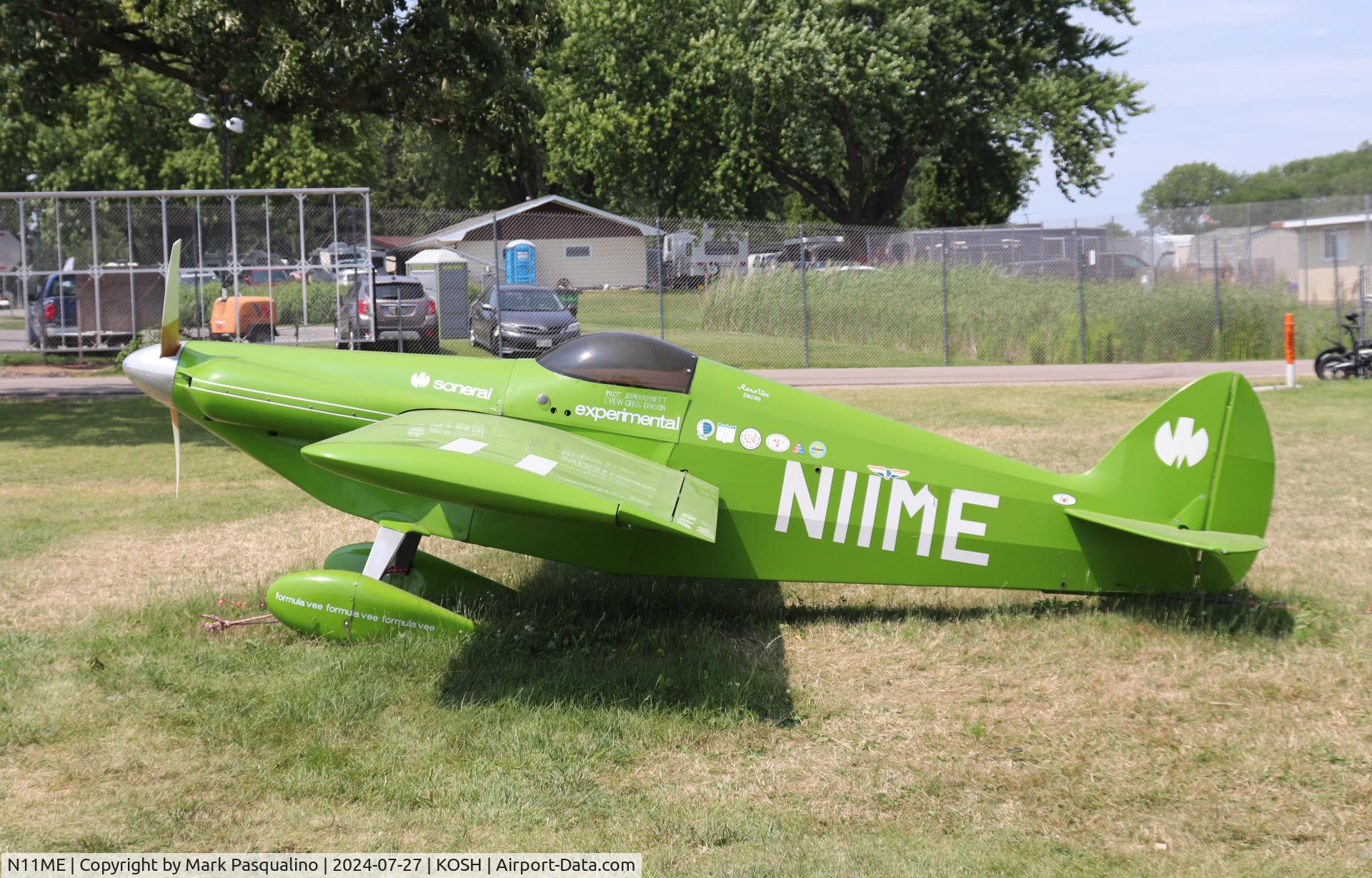N11ME, 1971 Monnett Sonerai I C/N 1, Monnett Sonerail I