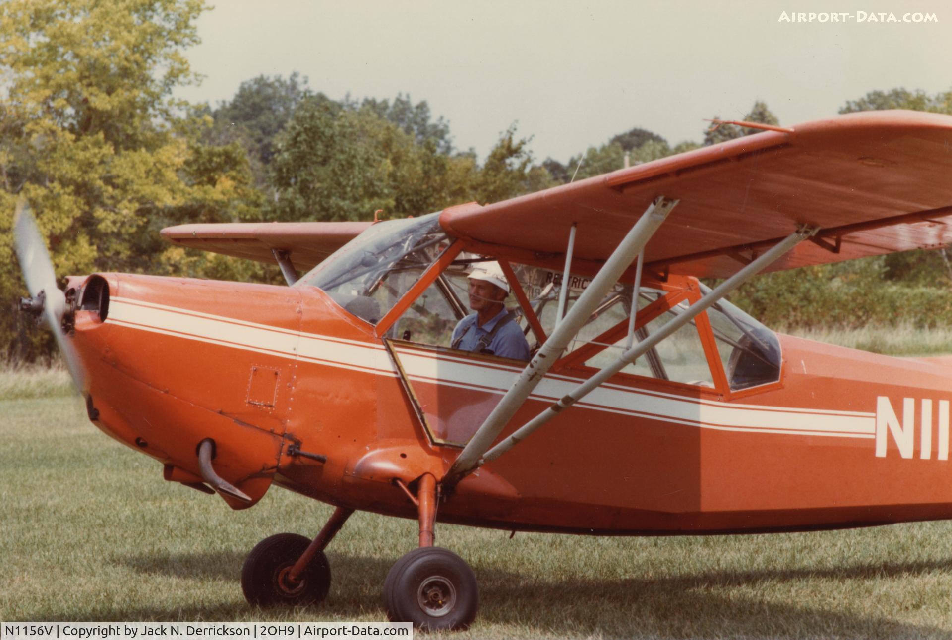 N1156V, 1943 Stinson L-5 Sentinel C/N 60507, Mid-1980's CCSC