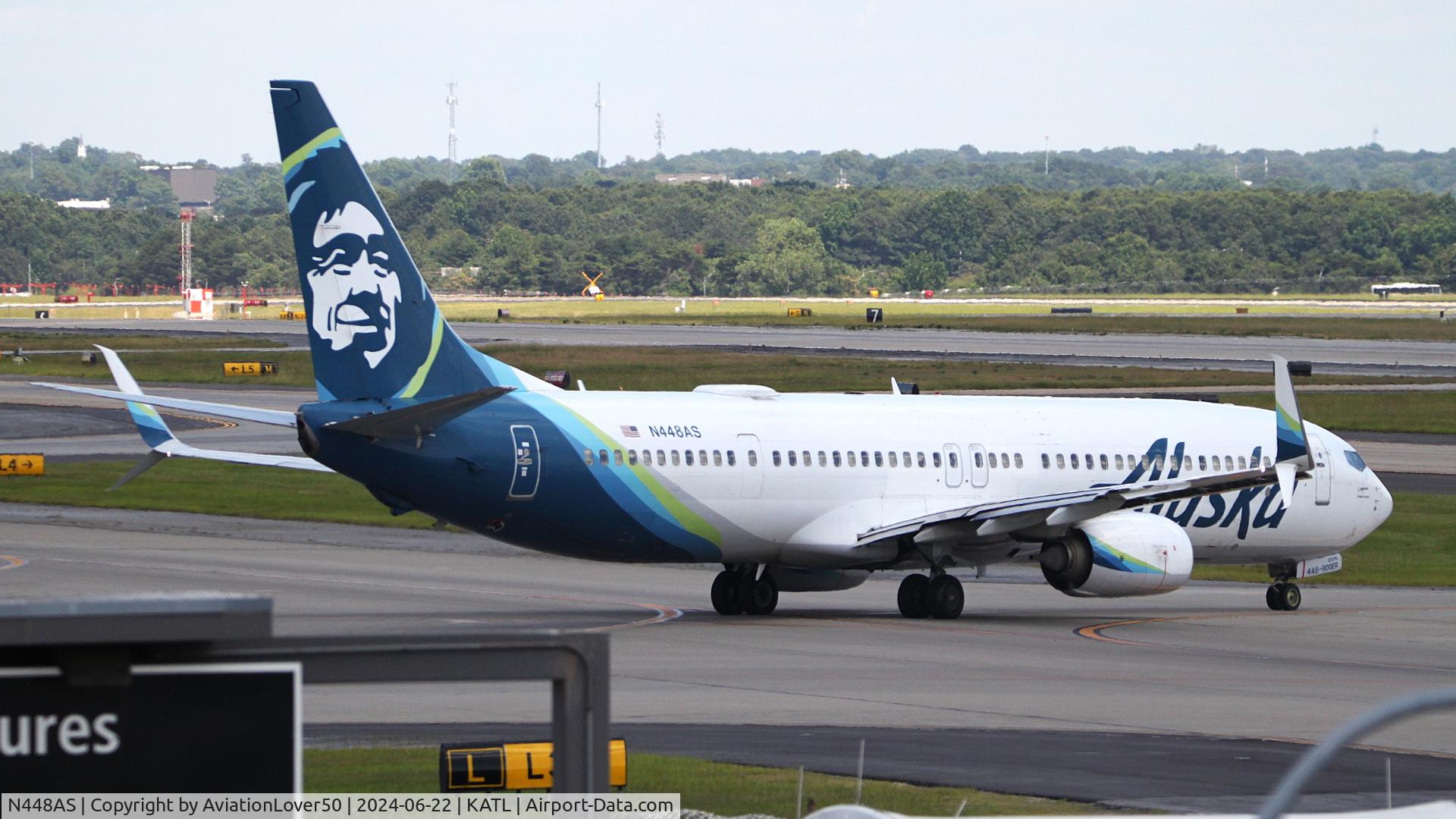N448AS, 2016 Boeing 737-990/ER C/N 36356, Alaska 739