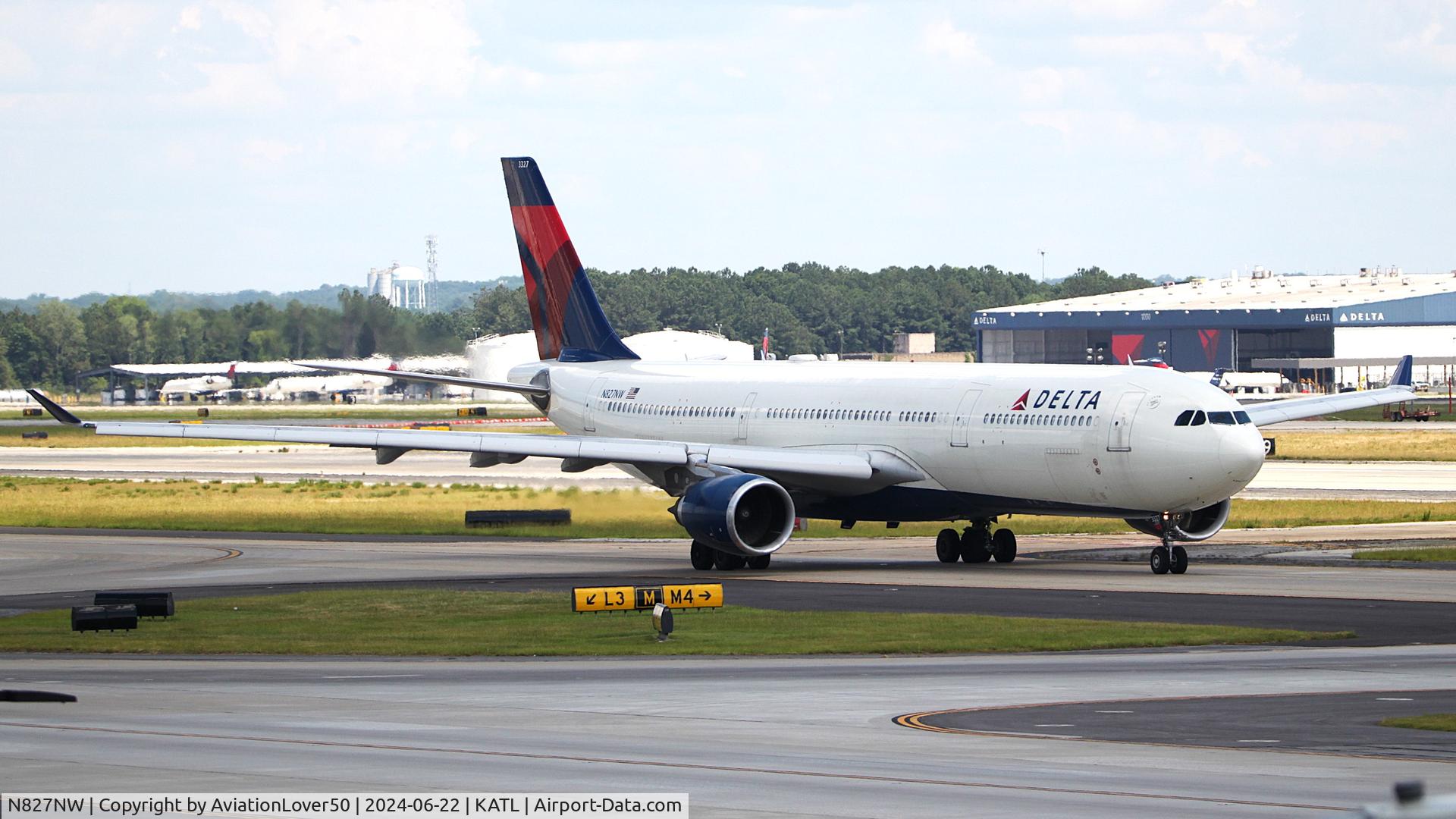 N827NW, 2016 Airbus A330-301 C/N 1716, Delta A333
