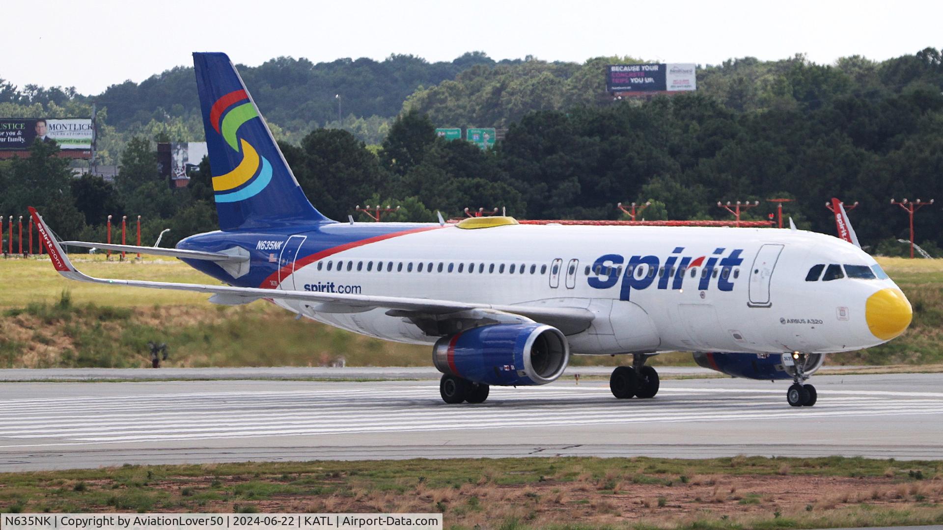 N635NK, 2014 Airbus A320-232 C/N 6383, Spirit A320