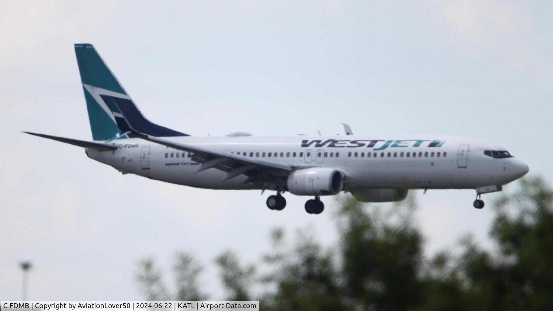 C-FDMB, 2014 Boeing 737-8CT C/N 60127, WestJet 738