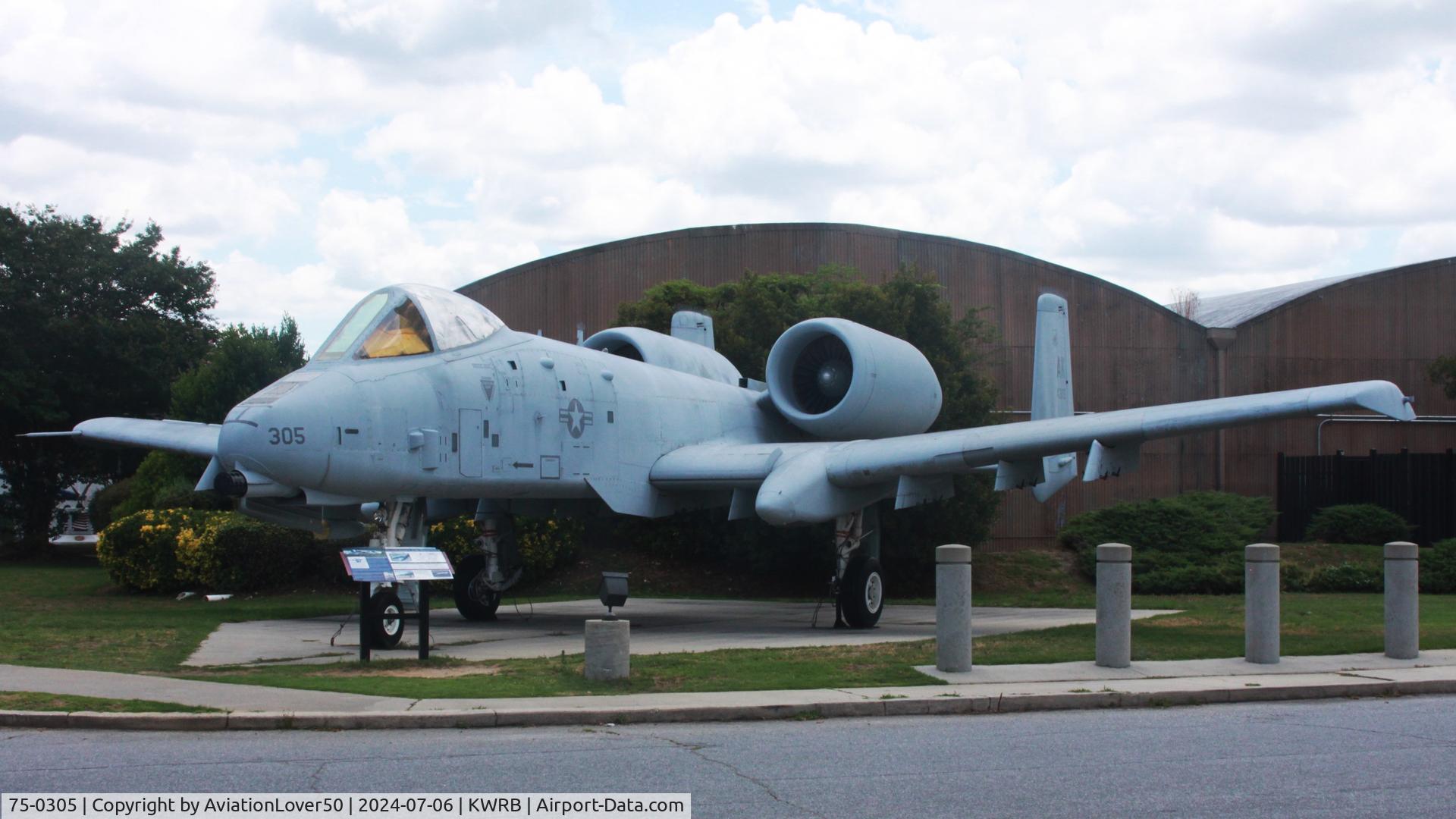 75-0305, 1975 Fairchild Republic A-10A Thunderbolt II C/N A10-0054, A-10A