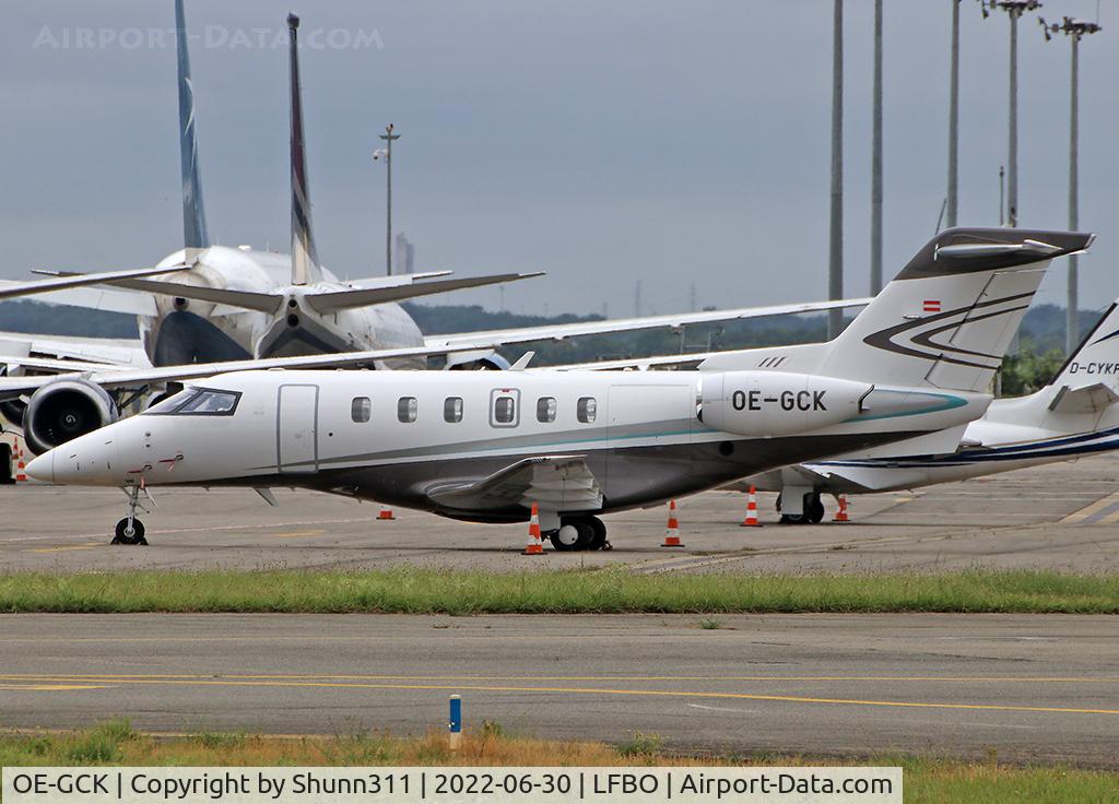 OE-GCK, 2019 Pilatus PC-24 C/N 146, Parked at the General Aviation area...