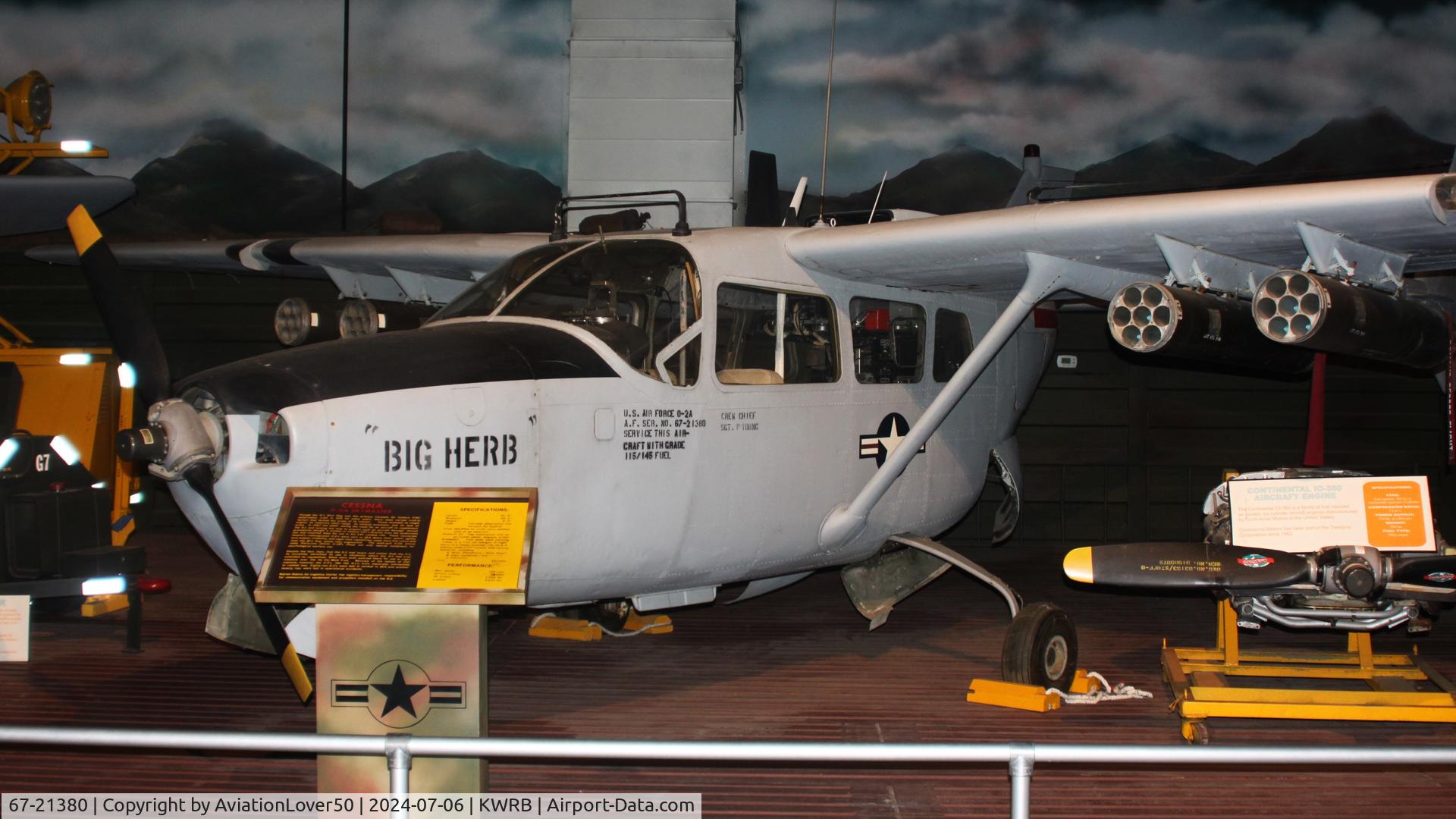 67-21380, 1967 Cessna O-2A Super Skymaster Super Skymaster C/N 337M-0086, O-2A 