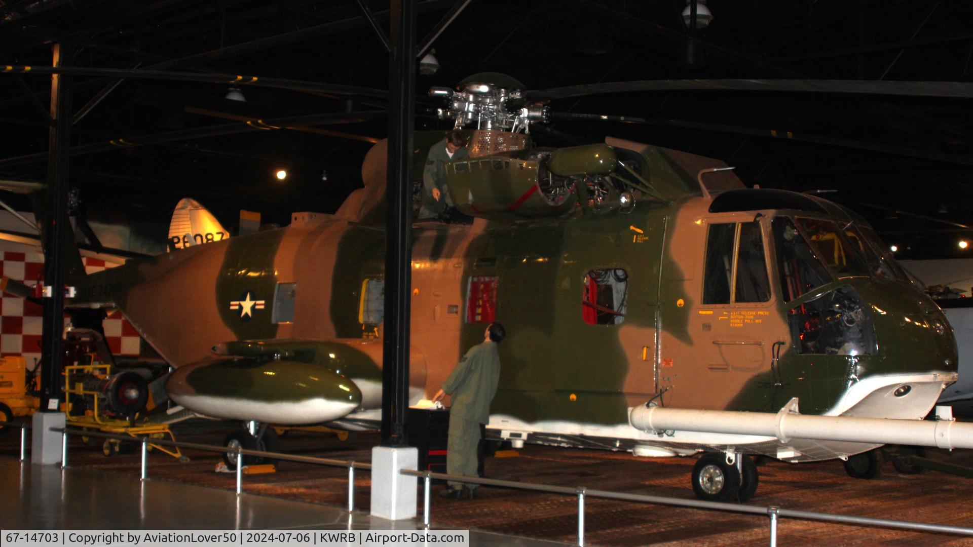 67-14703, 1967 Sikorsky CH-3E Jolly Green Giant C/N 61-605, HH-3E