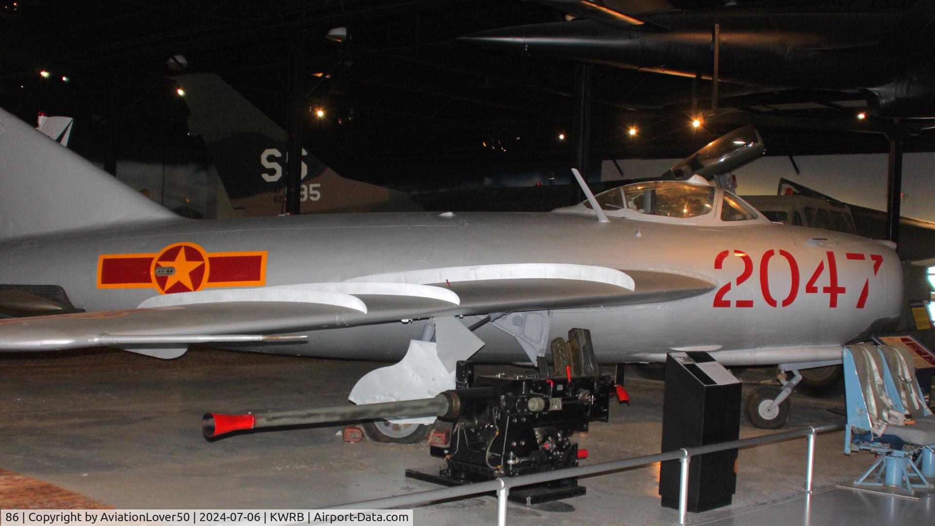 86, 1953 Mikoyan-Gurevich MiG-17 C/N 540713, MiG-17F