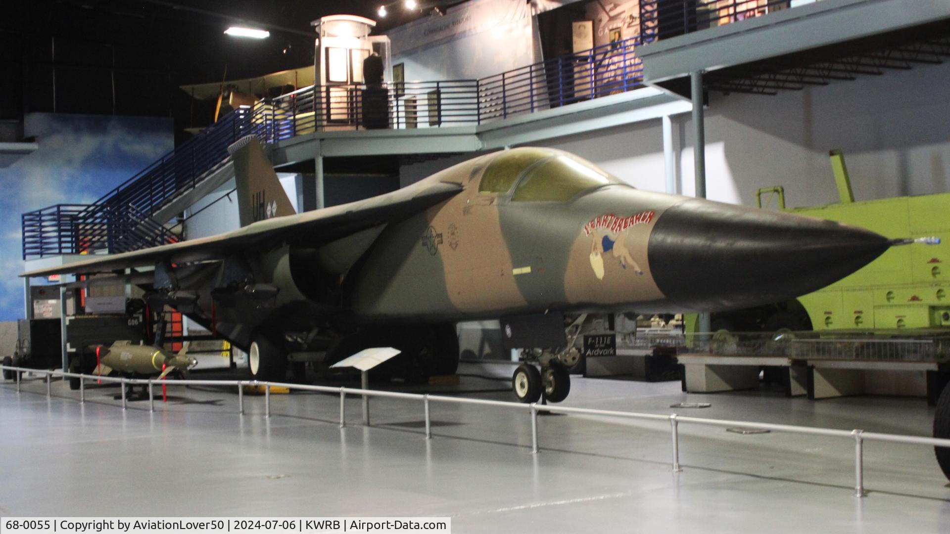 68-0055, 1968 General Dynamics F-111E Aardvark C/N A1-224, F-111E