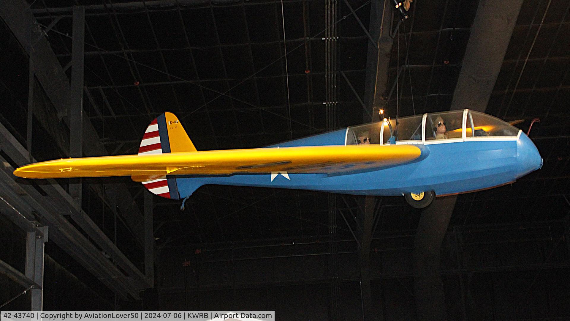 42-43740, 1943 Laister-Kauffman TG-4 C/N Not found 42-43740, TG-4