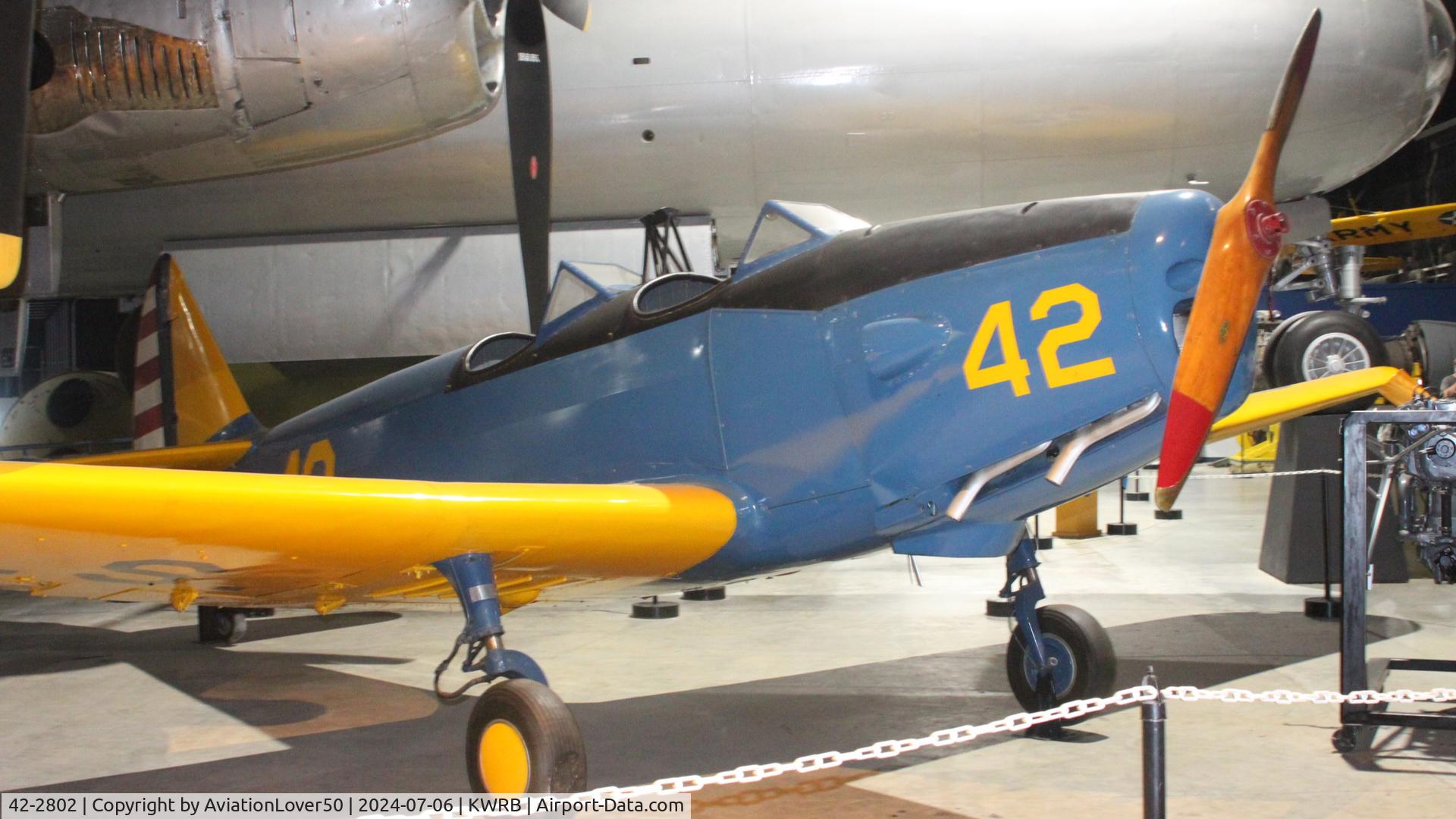 42-2802, 1942 Fairchild PT-19A C/N Not found 42-2802, PT-19A