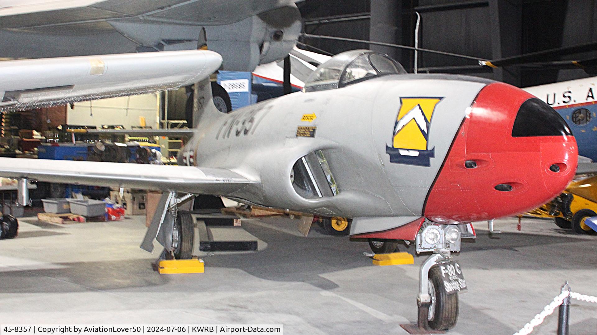 45-8357, 1945 Lockheed F-80C-11-LO Shooting Star C/N 080-1571, F-80C
