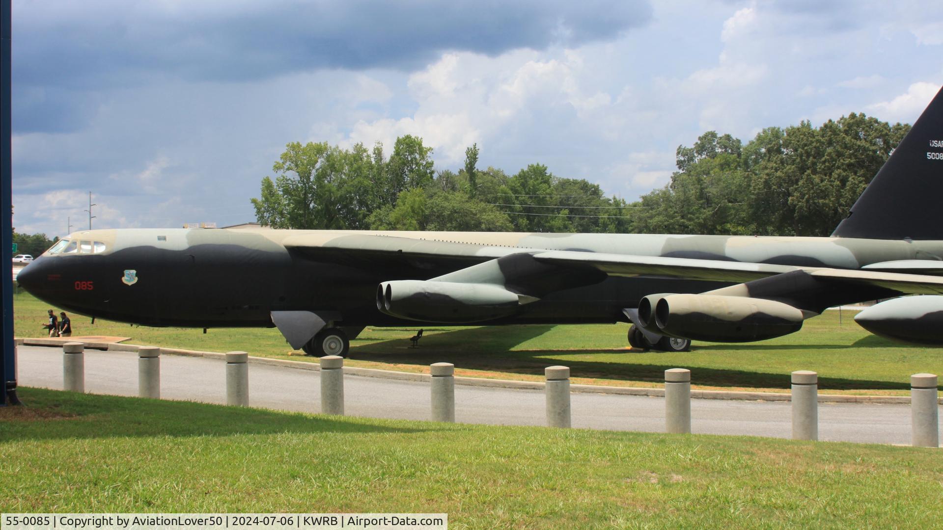 55-0085, 1955 Boeing B-52D Stratofortress C/N 17201, B-52D