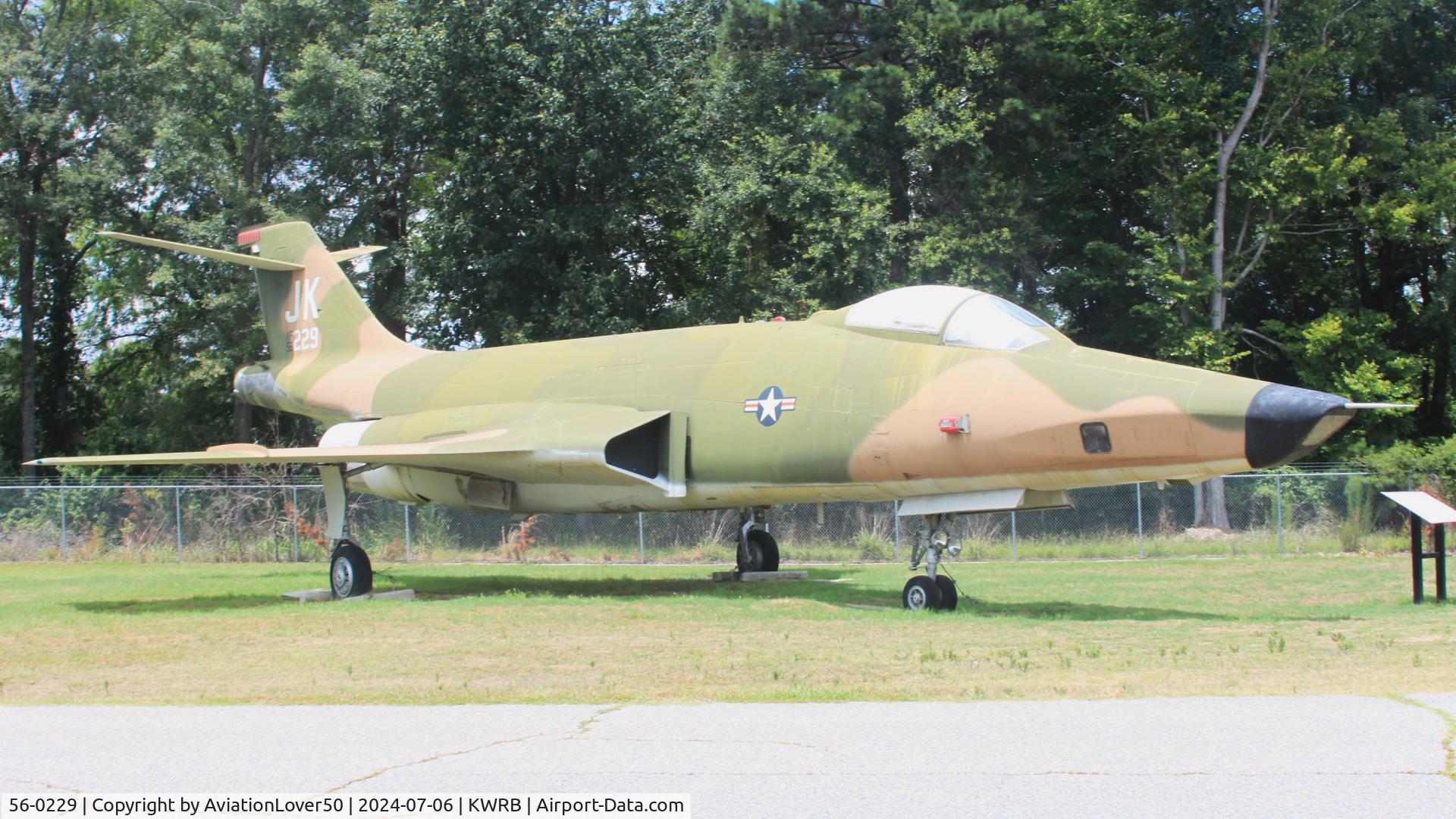 56-0229, 1956 McDonnell RF-101C Voodoo C/N 249, RF-101C