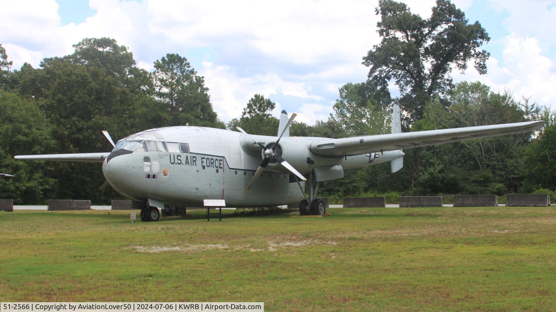 51-2566, 1951 Fairchild C-119C Flying Boxcar C/N 10524, C-119C