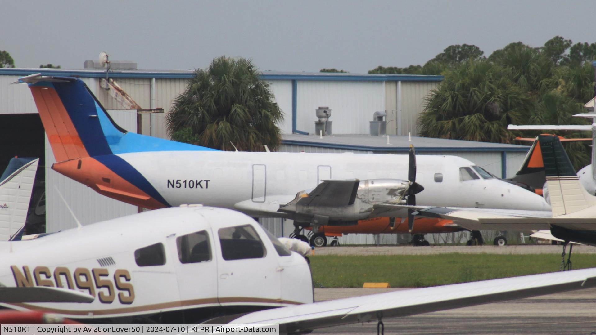 N510KT, 1989 Embraer EMB-120ER Brasilia C/N 120.117, ex-TransCarga Venezuela EMB-120