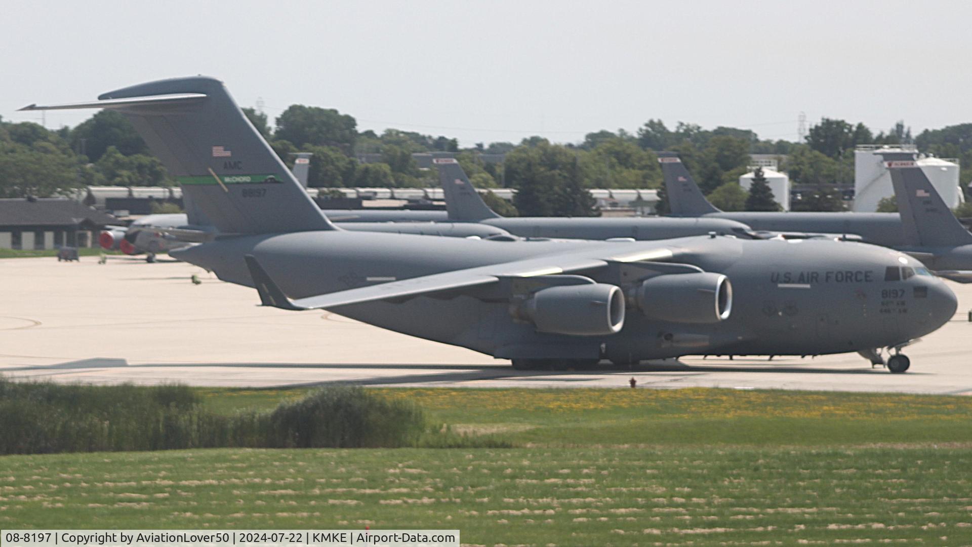08-8197, 2008 Boeing C-17A Globemaster III C/N P-197, C-17A