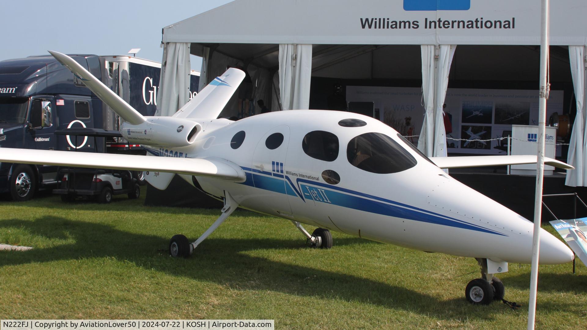 N222FJ, 1997 Scaled Composites 271 V-Jet II C/N 001, V-Jet II