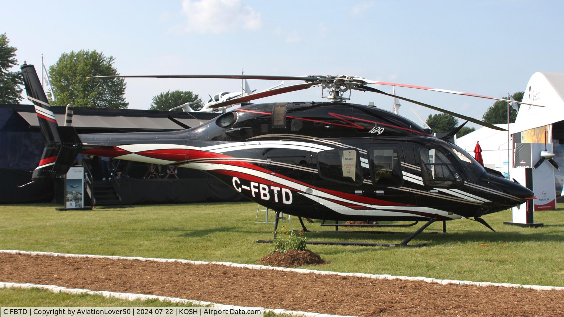C-FBTD, 2013 Bell 429 GlobalRanger C/N 57180, Bell 429