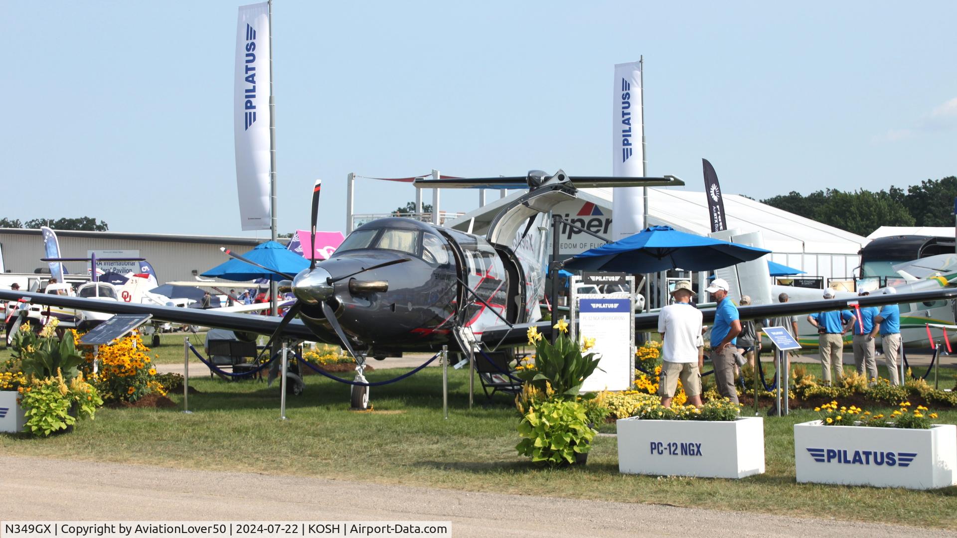 N349GX, 2024 Pilatus PC-12/47E C/N 2349, PC-12 NGX