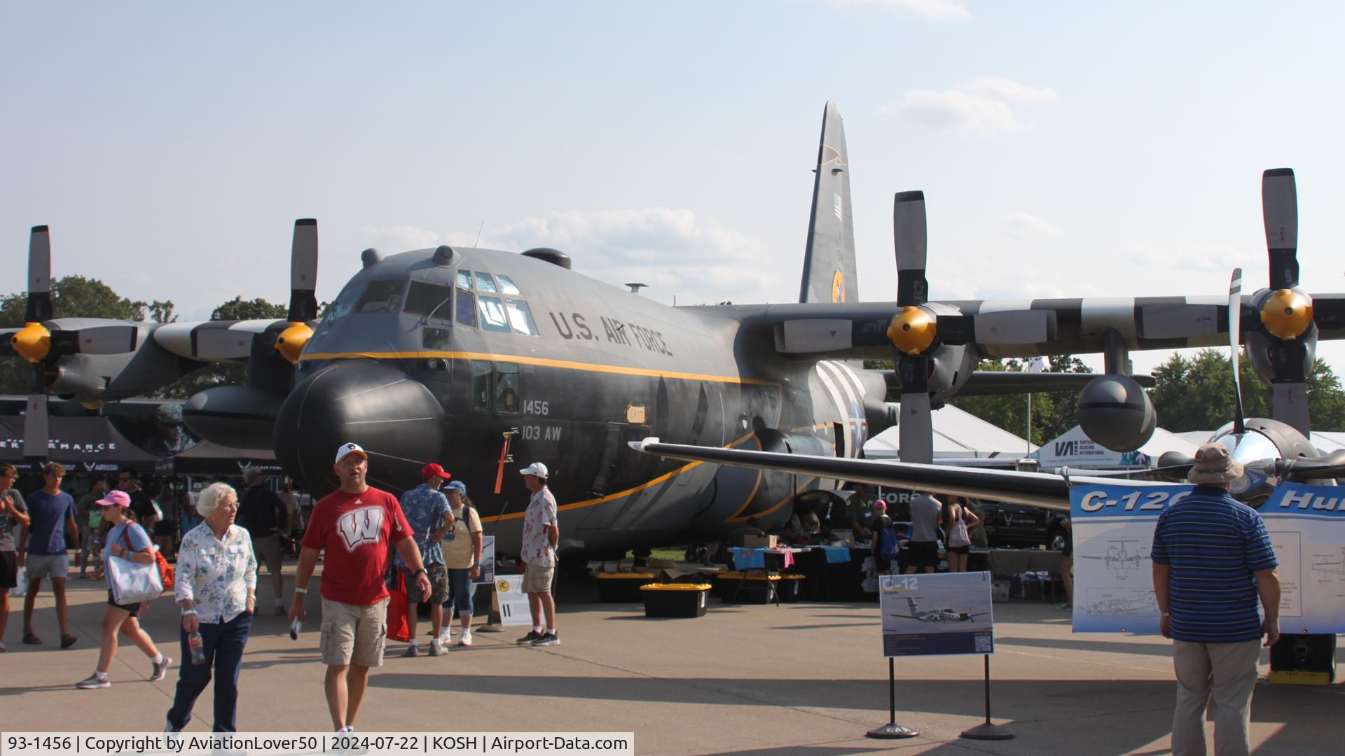 93-1456, 1993 Lockheed C-130H Hercules C/N 382-5361, D-Day Heritage C-130H