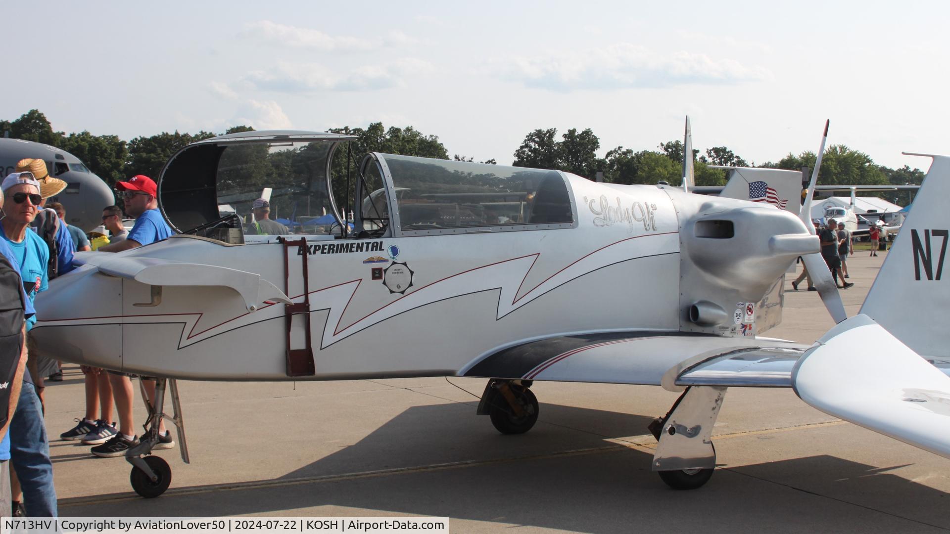 N713HV, 2020 Rutan Variviggen C/N RAFE VV1, VariViggen