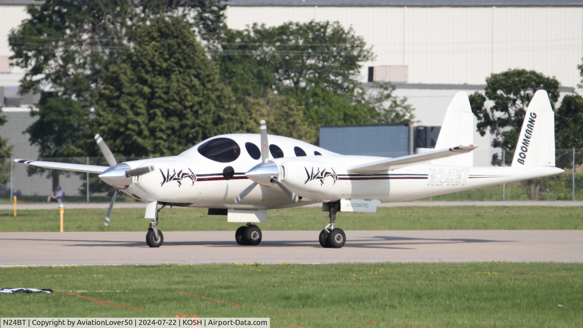 N24BT, 1996 Rutan Boomerang 202 C/N 001, Boomerang