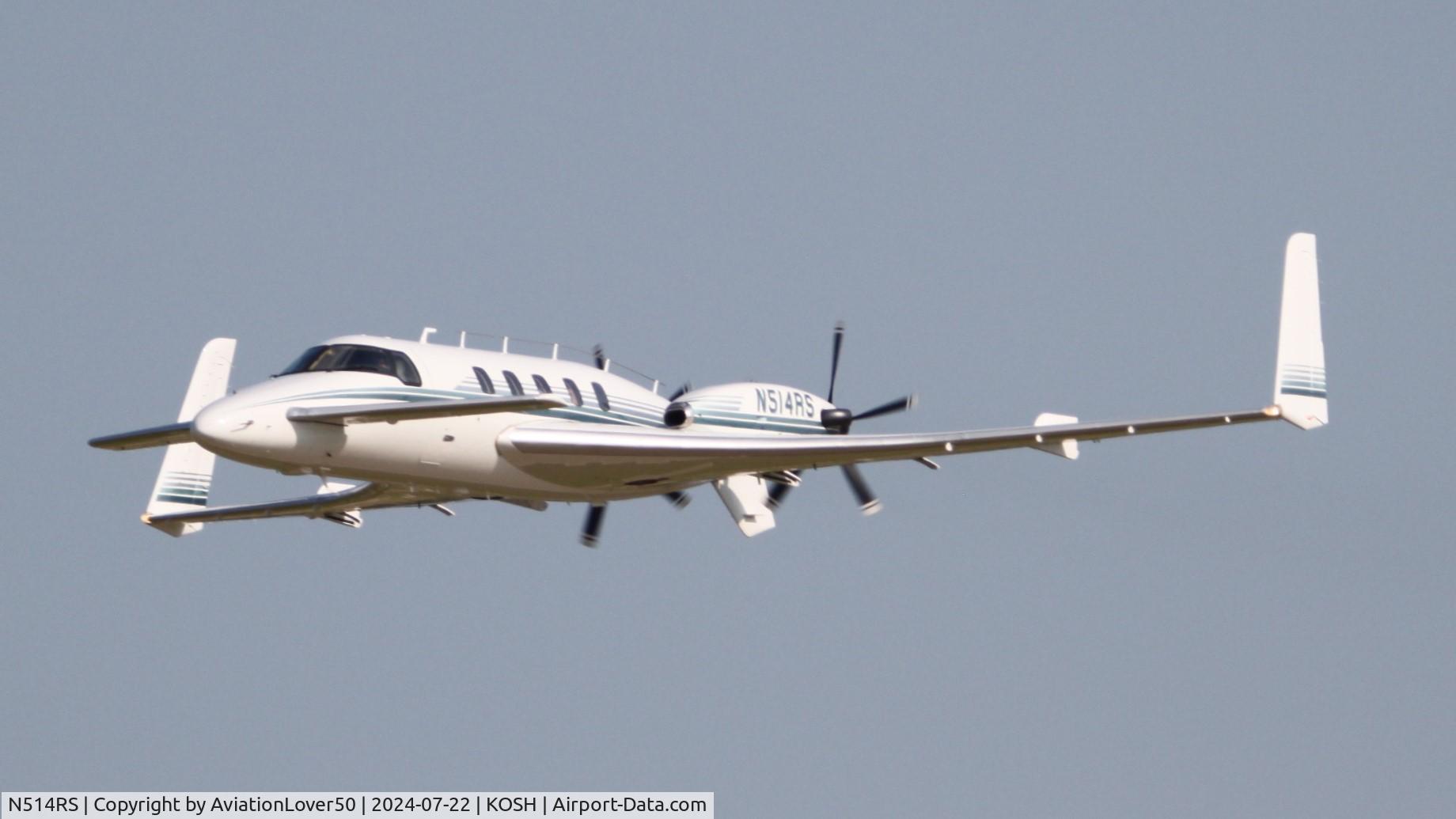 N514RS, 1994 Beech 2000A Starship 1 C/N NC-51, Starship with Burt Rutan onboard